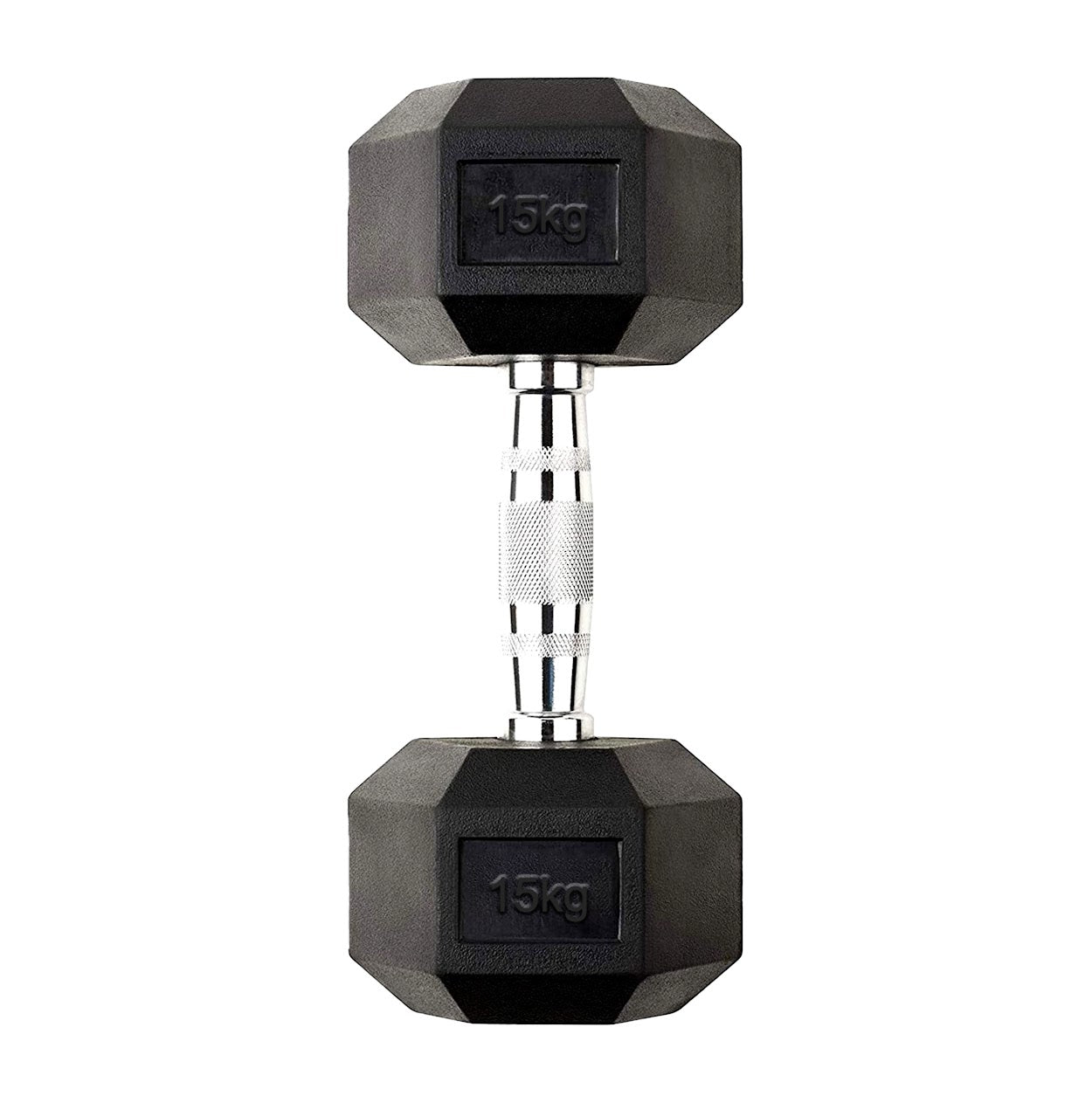 Hex Dumbbells 2.5kg-60kg Pairs & Sets – Rubber-Coated, Anti-Roll Weights with Rack Option – Strength Training for Home Gym or Studio Use