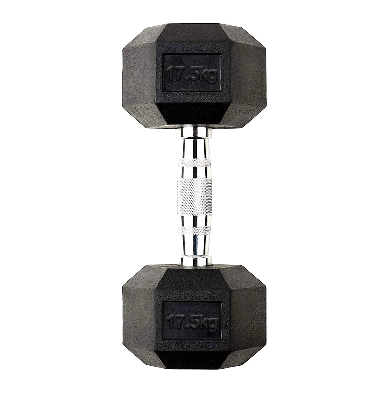 Hex Dumbbells 2.5kg-60kg Pairs & Sets – Rubber-Coated, Anti-Roll Weights with Rack Option – Strength Training for Home Gym or Studio Use