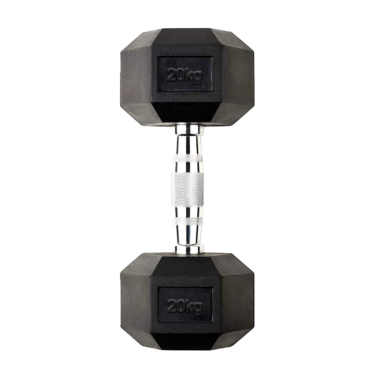 Hex Dumbbells 2.5kg-60kg Pairs & Sets – Rubber-Coated, Anti-Roll Weights with Rack Option – Strength Training for Home Gym or Studio Use