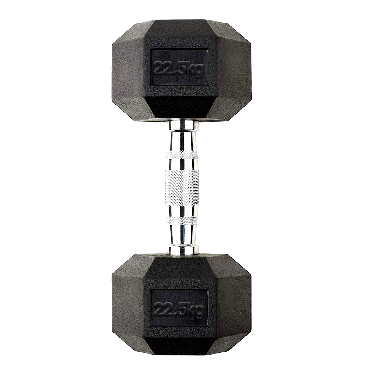 Hex Dumbbells 2.5kg-60kg Pairs & Sets – Rubber-Coated, Anti-Roll Weights with Rack Option – Strength Training for Home Gym or Studio Use