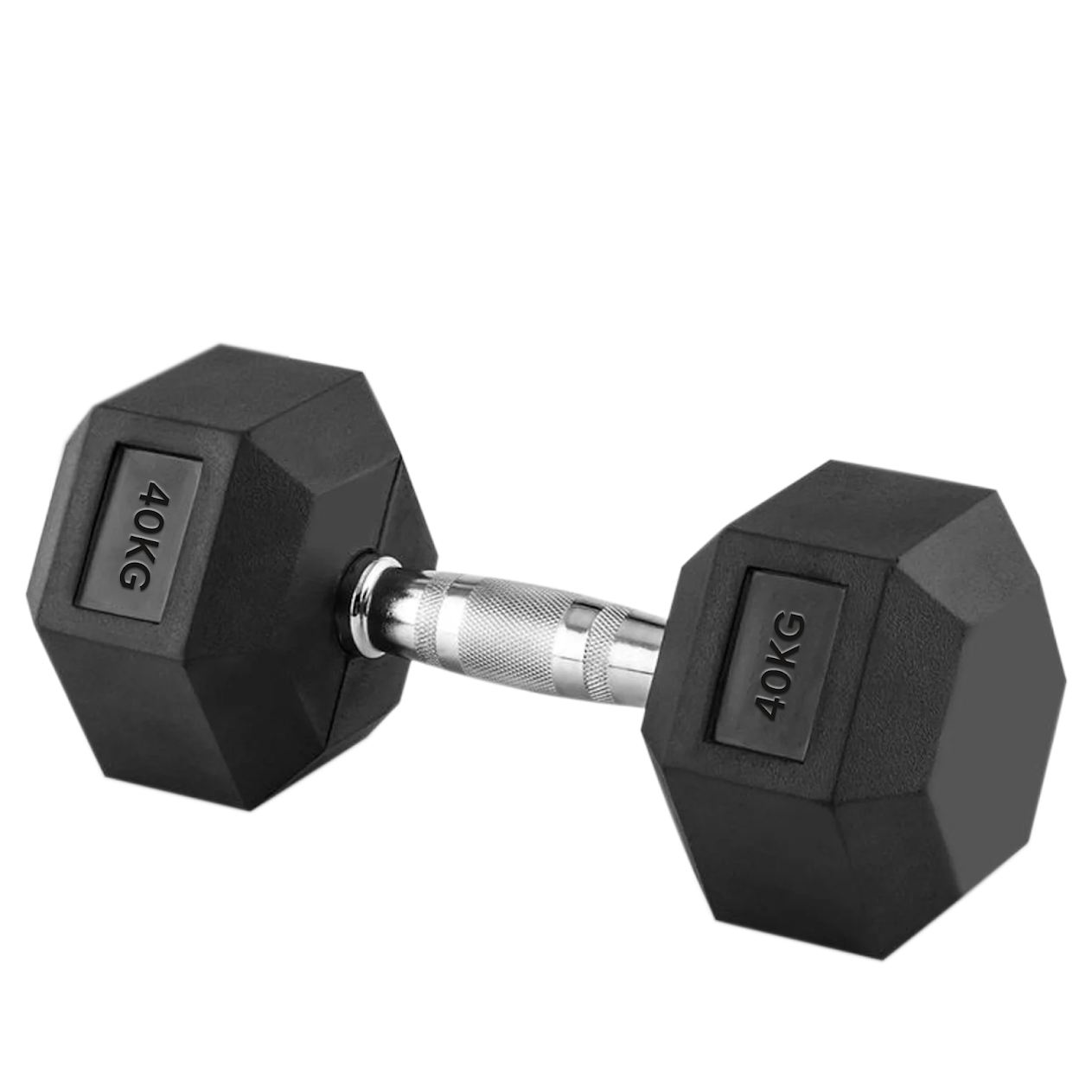 Hex Dumbbells 2.5kg-60kg Pairs & Sets – Rubber-Coated, Anti-Roll Weights with Rack Option – Strength Training for Home Gym or Studio Use