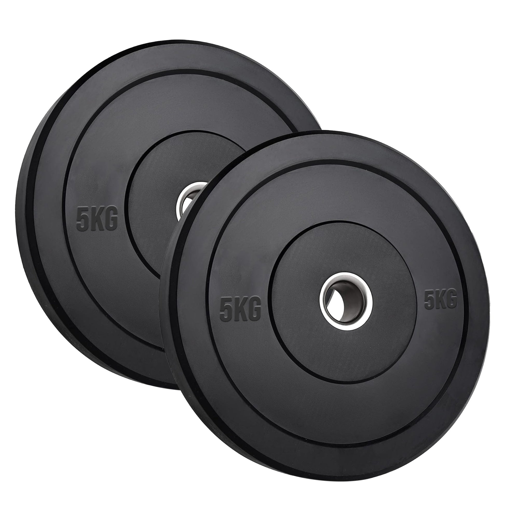 Premium Olympic Rubber Bumper Weight Plates – Low Bounce, 2″ Steel Core, 5–25 kg Pairs & Sets for Silent Strength Training in Home Gyms