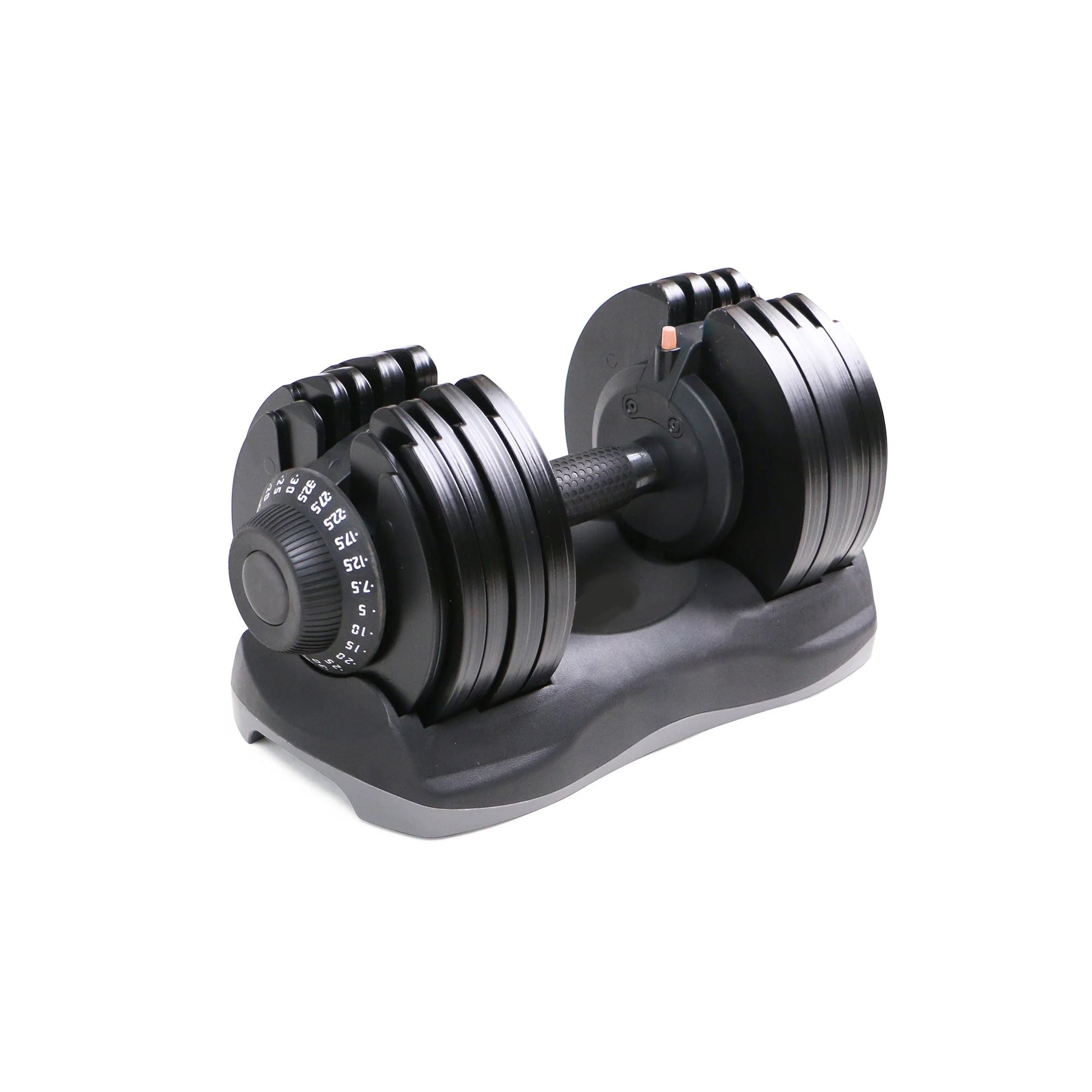 Home Gym Adjustable Dumbbells 5–32.5 kg, 12-in-1 Dial System, Neoprene-Coated, Ergonomic and Compact Strength Training Weights Set