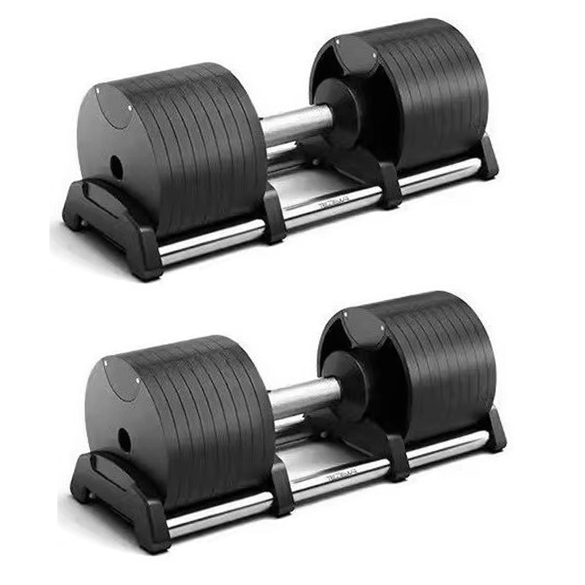 Elite Dial-Adjustable Dumbbells – Heavy-Duty Steel, Anti-Slip Handle (24–45 kg, Single/Pair) – Ideal for Compact Home Gym Training