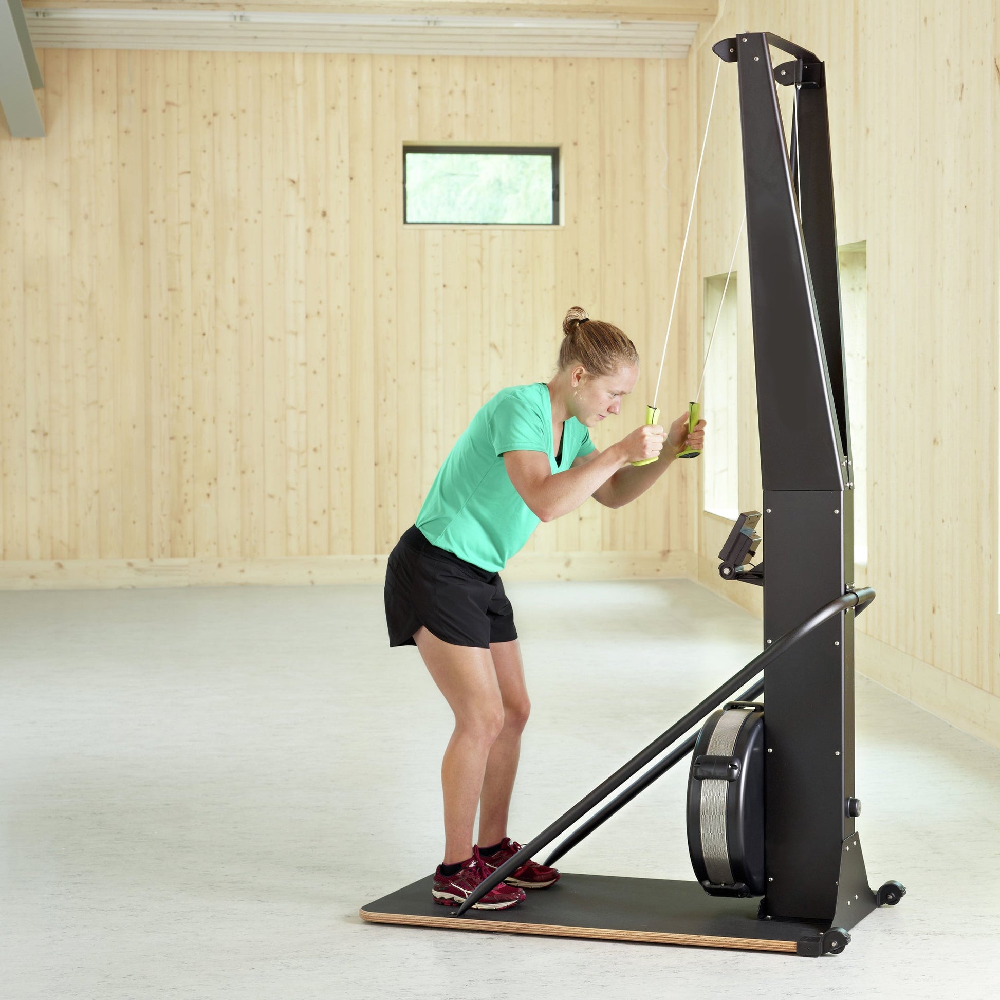 Home Ski Cross Trainer – LED Display Indoor Cardio Machine for Strength & Endurance – Ergonomic, Low-Impact Fitness Equipment for Home Gym