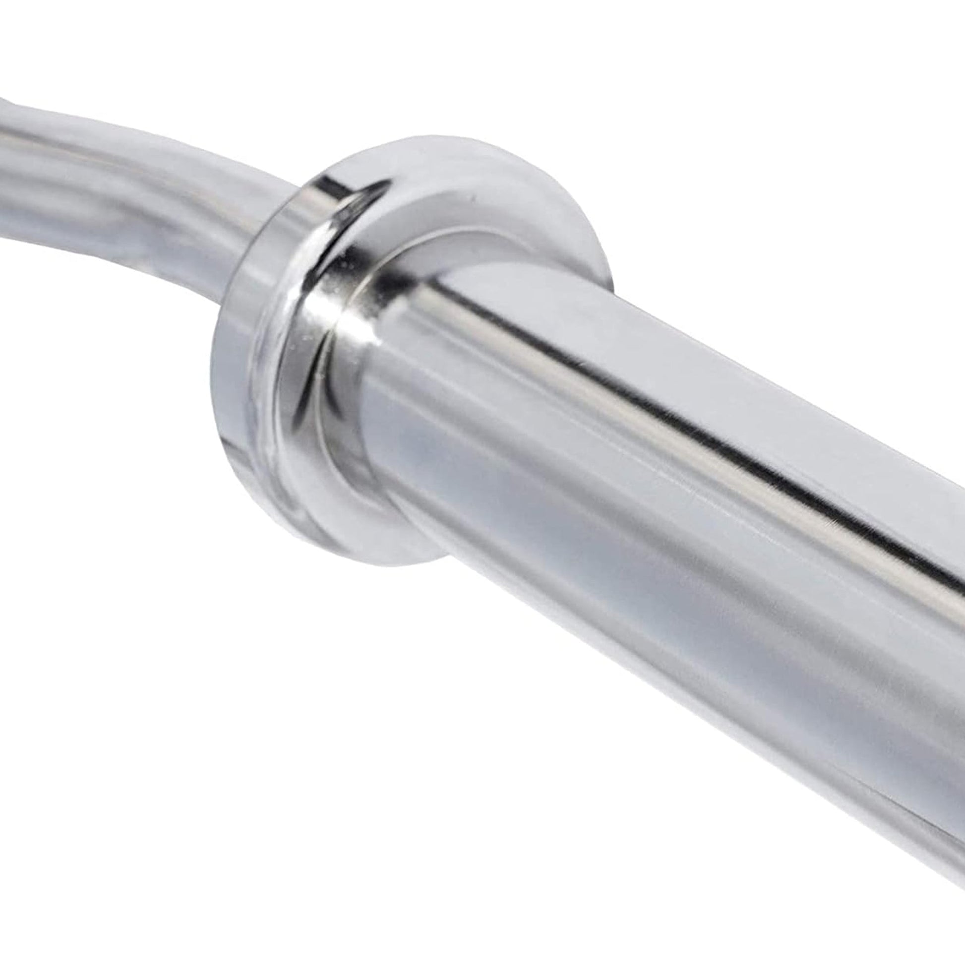 EZ Curl Olympic Bar 47″ – Solid Chrome Steel, Wrist-Safe Angled Grip, 2″ Plate Compatibility – Ultimate Strength Bar for Biceps & Home Gym Training