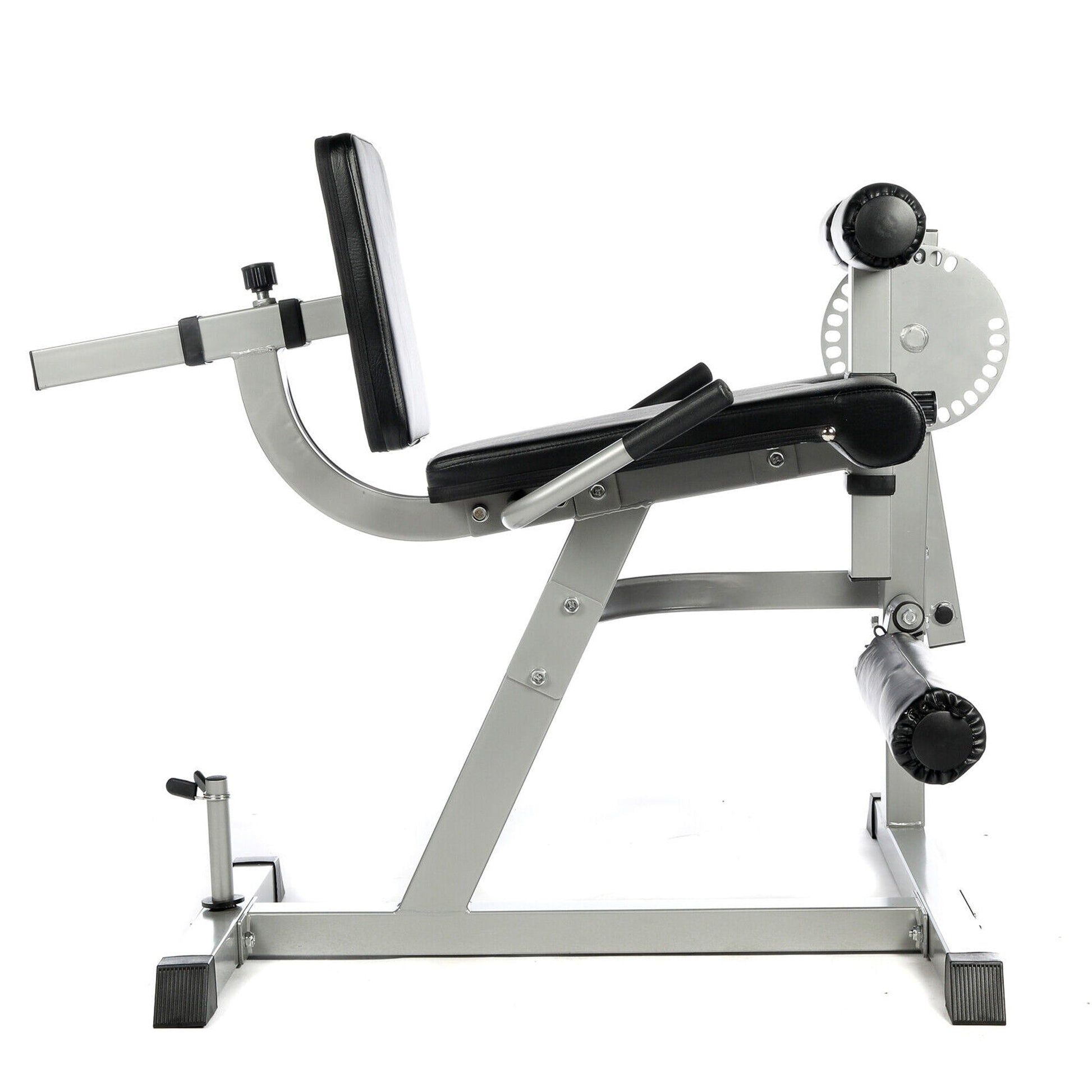 Heavy‑Duty Adjustable Leg Extension & Curl Machine – Powder‑Coated Steel, 4‑Way Adjustment, Quad & Hamstring Strength Training for Home Gym