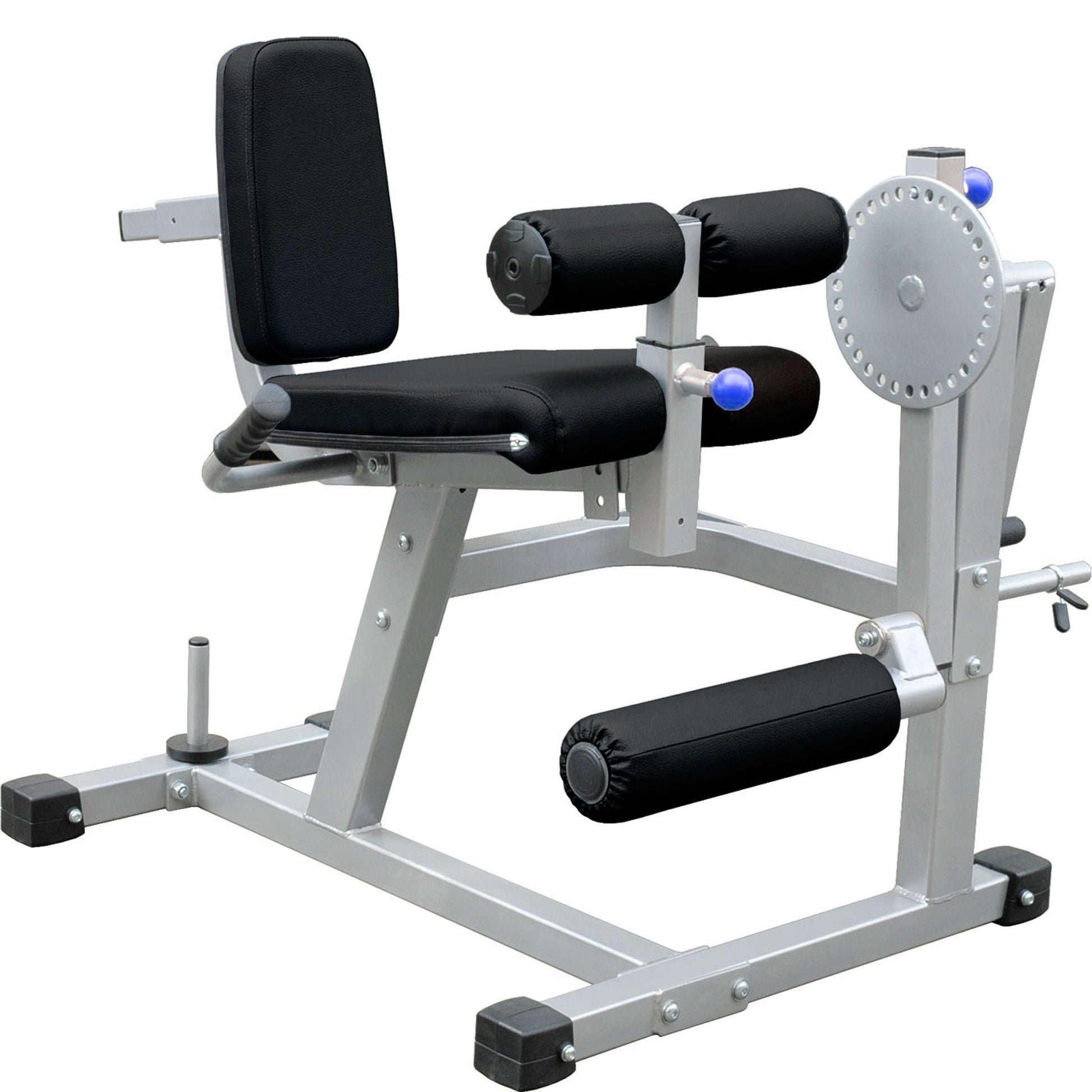 Heavy‑Duty Adjustable Leg Extension & Curl Machine – Powder‑Coated Steel, 4‑Way Adjustment, Quad & Hamstring Strength Training for Home Gym
