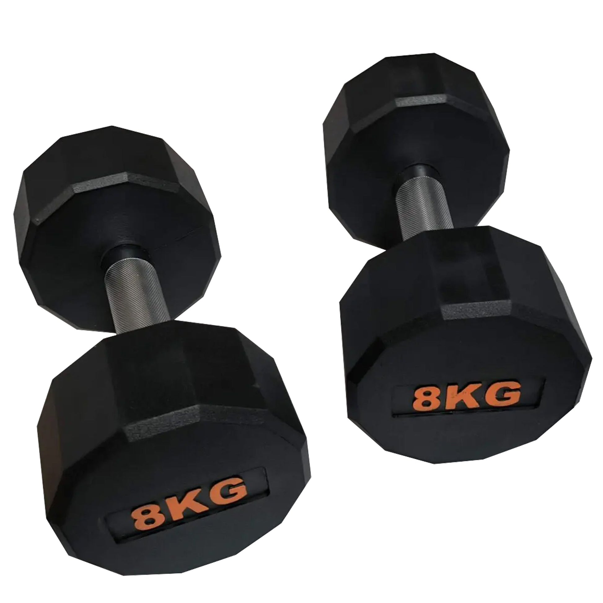 Premium Hex Dumbbells – Rubber-Coated, Anti-Roll Stability, Steel Grip – Ideal for Strength Training in Home Gyms & Studios