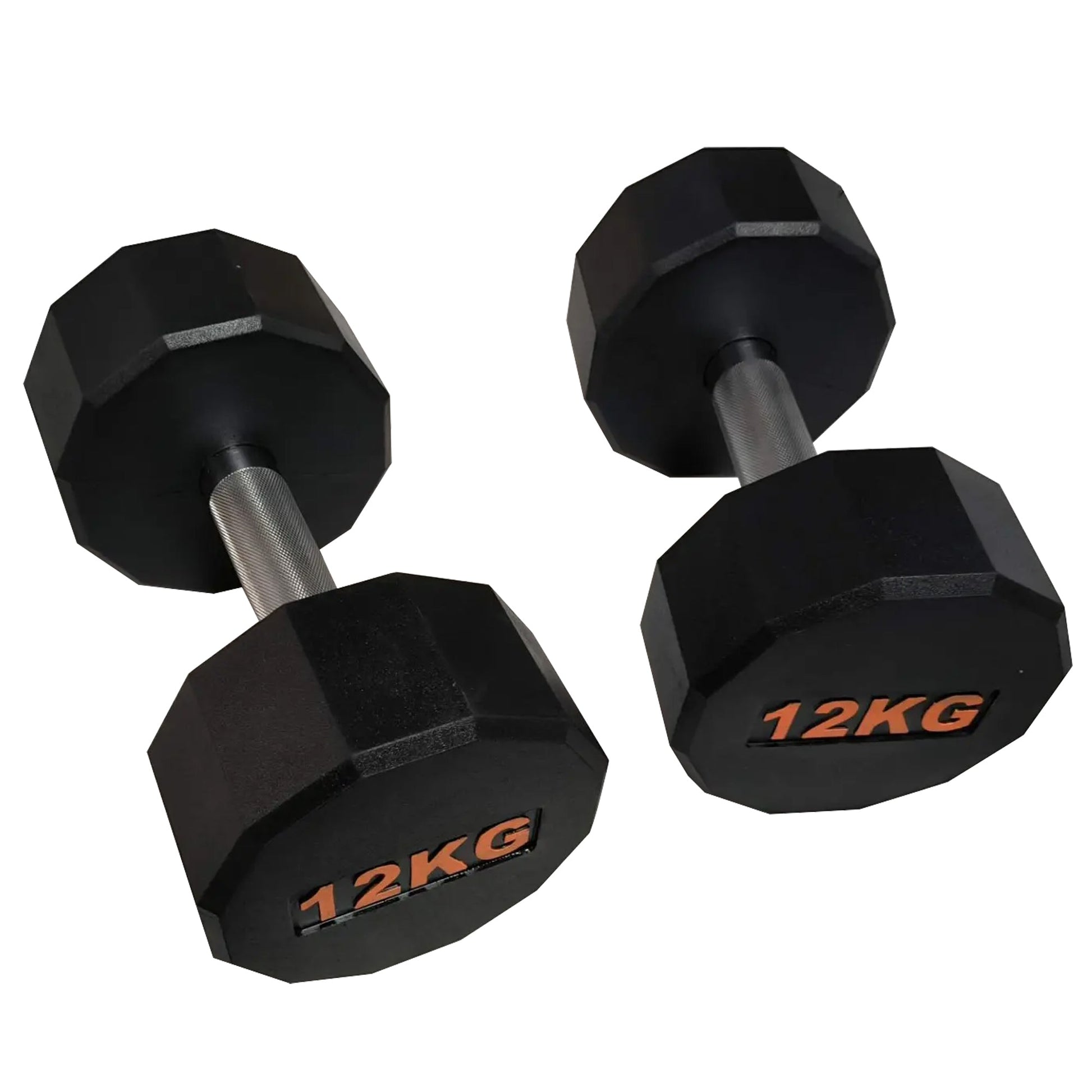 Premium Hex Dumbbells – Rubber-Coated, Anti-Roll Stability, Steel Grip – Ideal for Strength Training in Home Gyms & Studios