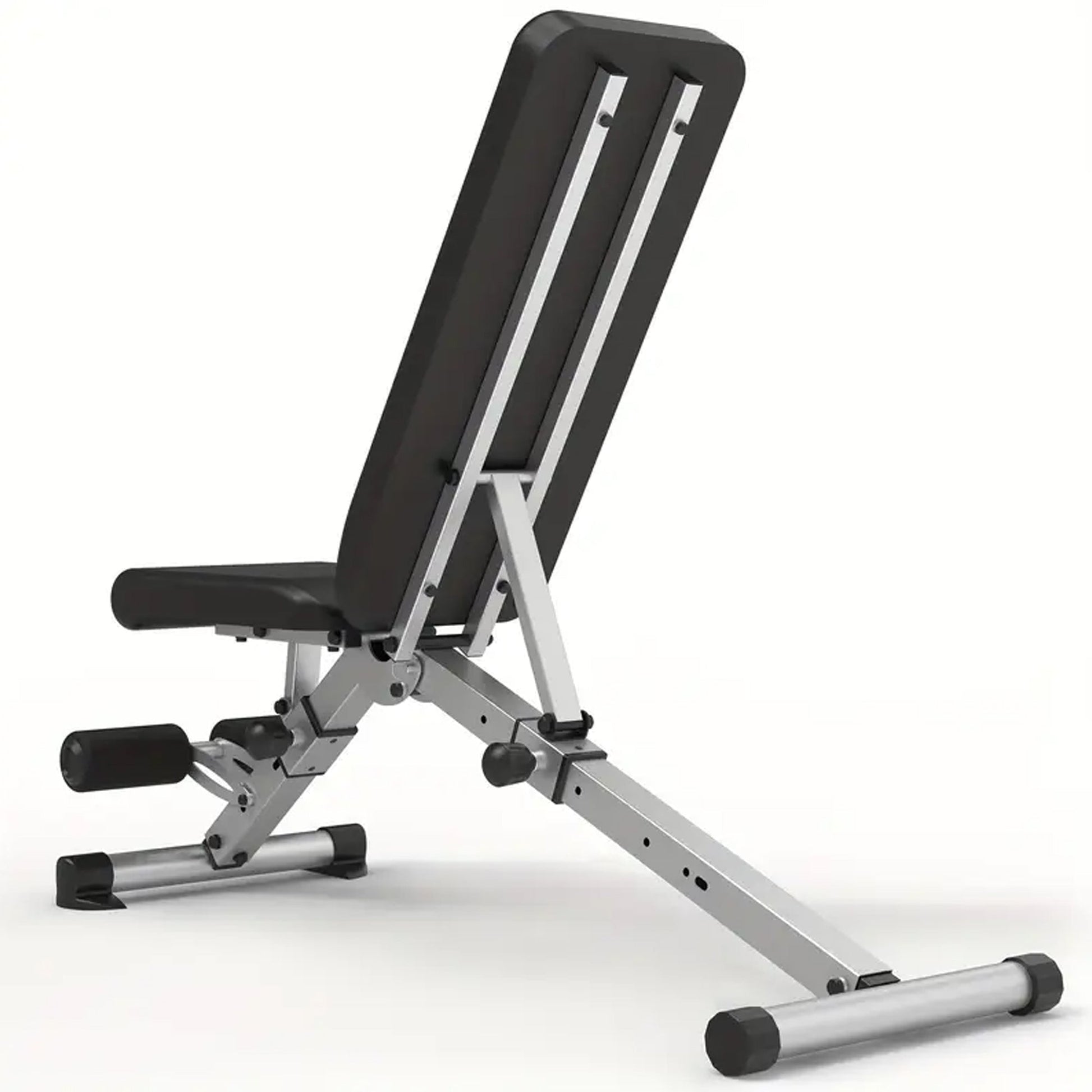 Premium Multi-Angle Weight Bench with Dip Station – Steel Frame, Foam Padding & Foldable Design for Strength Training in Compact Home Gym Environments
