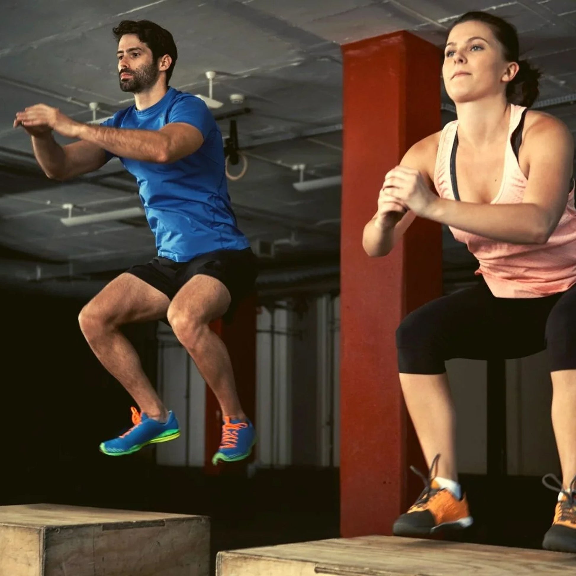 Multi-Height Wooden Plyometric Box – 3-in-1 Plywood Step with Non-Slip Coating for Strength, Agility & HIIT – Compact for Home Gym Training