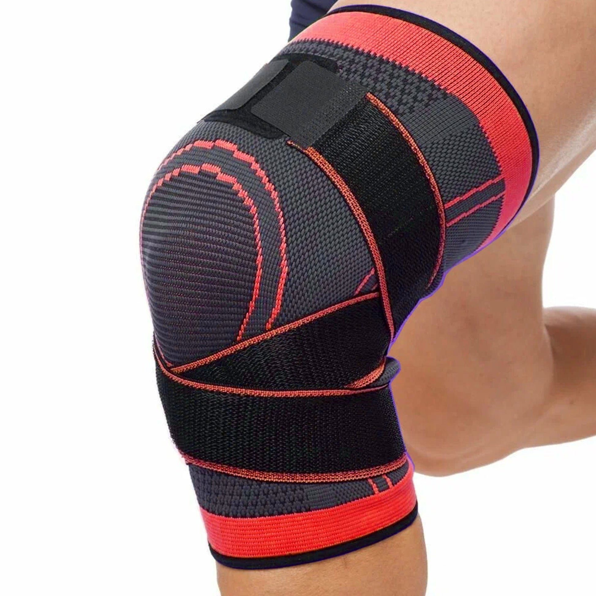 Premium Knee Brace with Adjustable Strap – Breathable Neoprene Compression for Meniscus, ACL & Joint Support – Fitness, Running & Daily Use