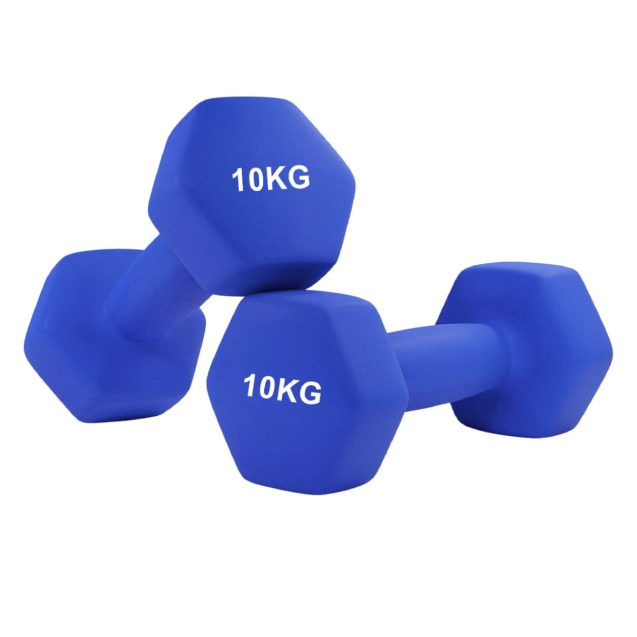 Sculpt & Tone with Hex Neoprene Dumbbells – Cast Iron Core, Non‑Slip Grip, Anti‑Roll Coating for Safe, Stylish Home Gym Strength Training