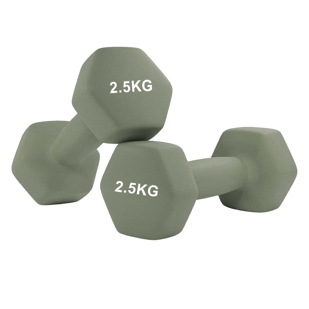 Sculpt & Tone with Hex Neoprene Dumbbells – Cast Iron Core, Non‑Slip Grip, Anti‑Roll Coating for Safe, Stylish Home Gym Strength Training