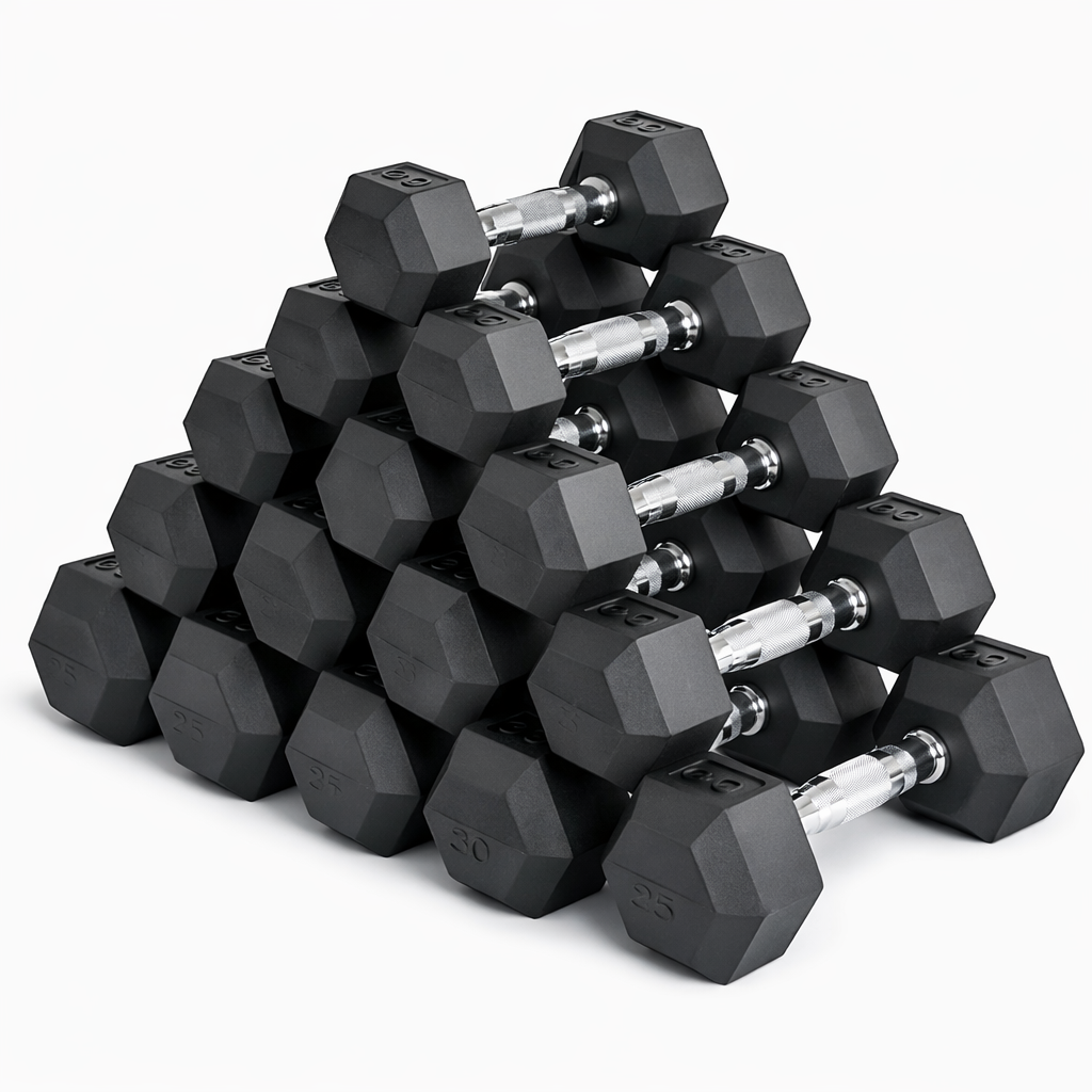 Hex Dumbbells Pair & Sets