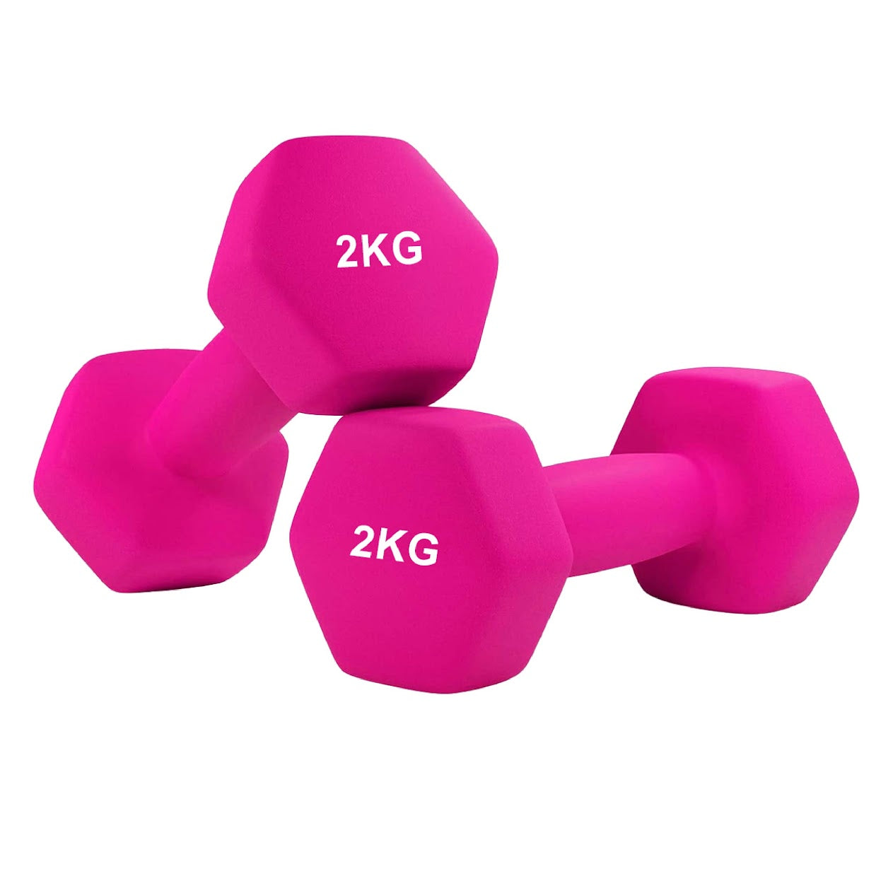 Sculpt & Tone with Hex Neoprene Dumbbells – Cast Iron Core, Non‑Slip Grip, Anti‑Roll Coating for Safe, Stylish Home Gym Strength Training