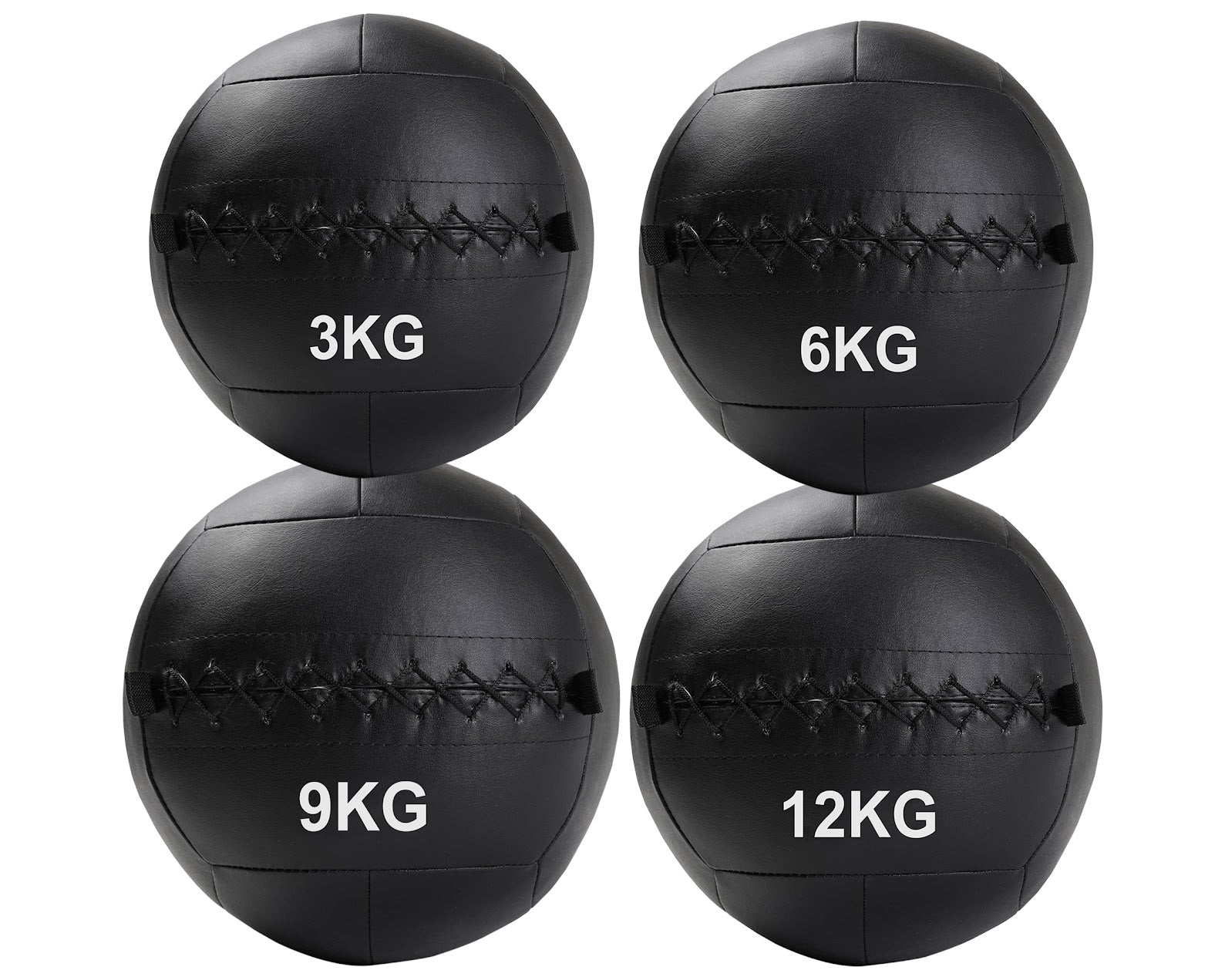 Premium No‑Bounce Wall Ball – 3–12 kg Vinyl-Coated Medicine Ball for Home Strength & Power Training, Ideal for Compact Gym Spaces