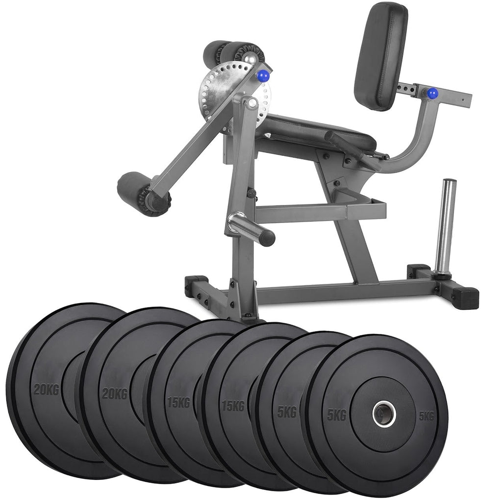 Heavy‑Duty Adjustable Leg Extension & Curl Machine – Powder‑Coated Steel, 4‑Way Adjustment, Quad & Hamstring Strength Training for Home Gym
