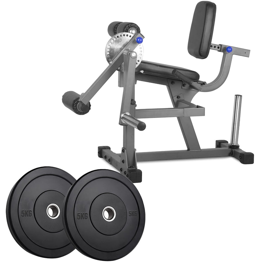 Heavy‑Duty Adjustable Leg Extension & Curl Machine – Powder‑Coated Steel, 4‑Way Adjustment, Quad & Hamstring Strength Training for Home Gym