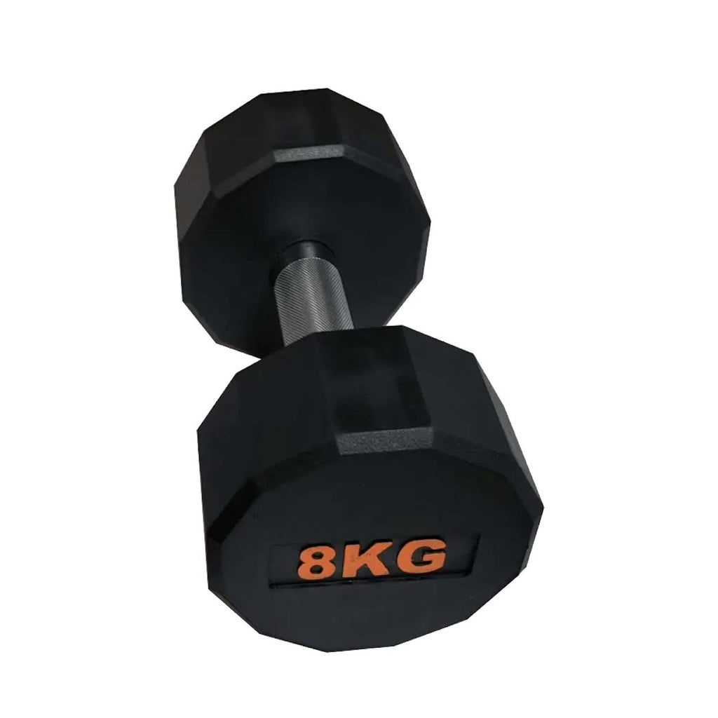 Premium Hex Dumbbells – Rubber-Coated, Anti-Roll Stability, Steel Grip – Ideal for Strength Training in Home Gyms & Studios