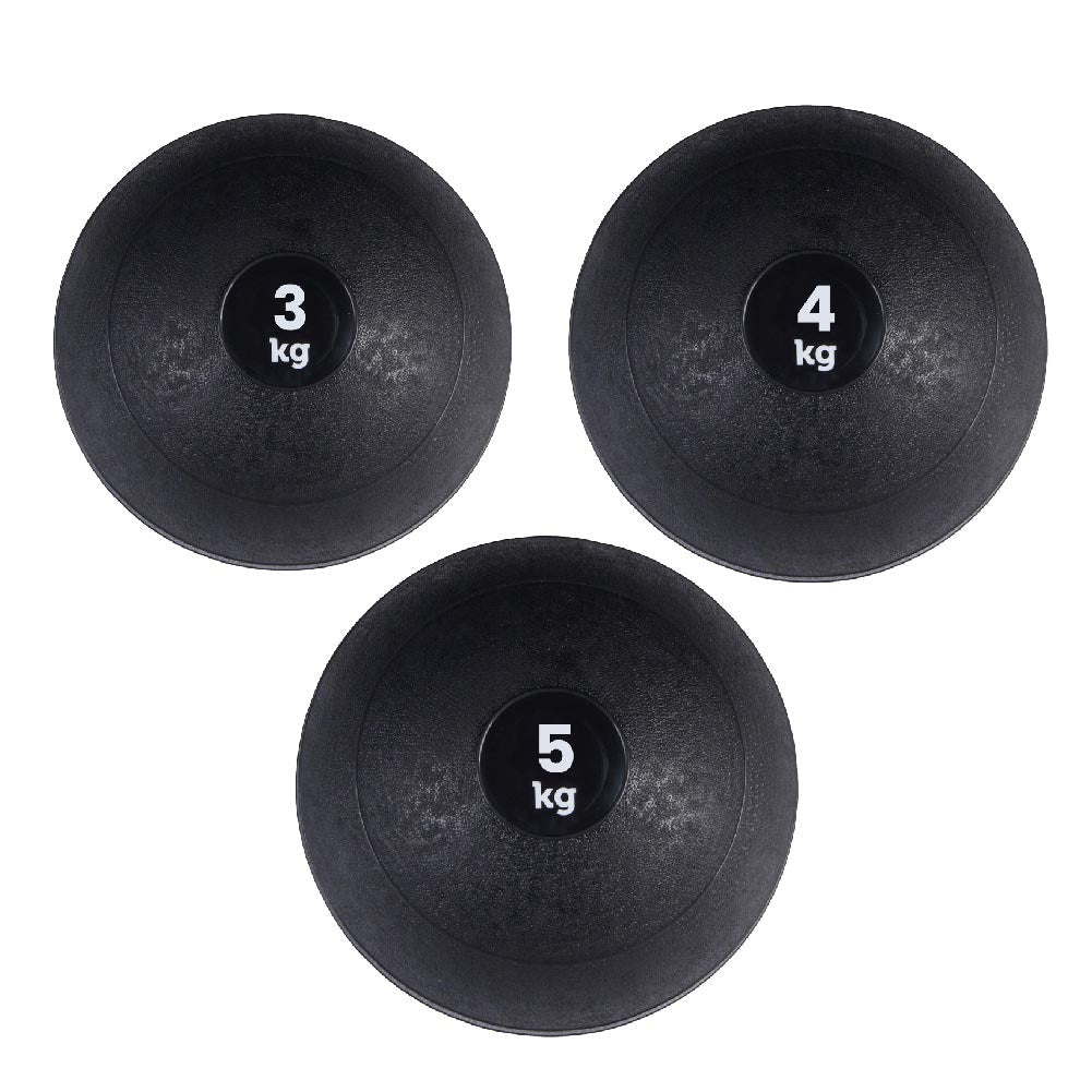 Pro-Grade No-Bounce Slam Ball – Sand-Filled Core, Textured Rubber Shell – Built for Full-Body Strength, HIIT & Conditioning in Home or Garage Gyms