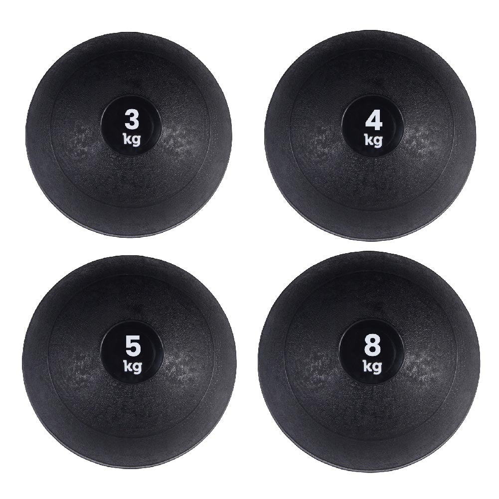 Pro-Grade No-Bounce Slam Ball – Sand-Filled Core, Textured Rubber Shell – Built for Full-Body Strength, HIIT & Conditioning in Home or Garage Gyms