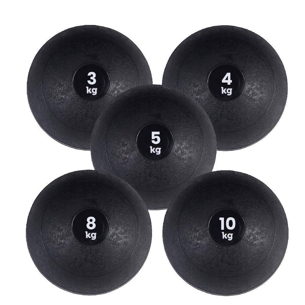 Pro-Grade No-Bounce Slam Ball – Sand-Filled Core, Textured Rubber Shell – Built for Full-Body Strength, HIIT & Conditioning in Home or Garage Gyms