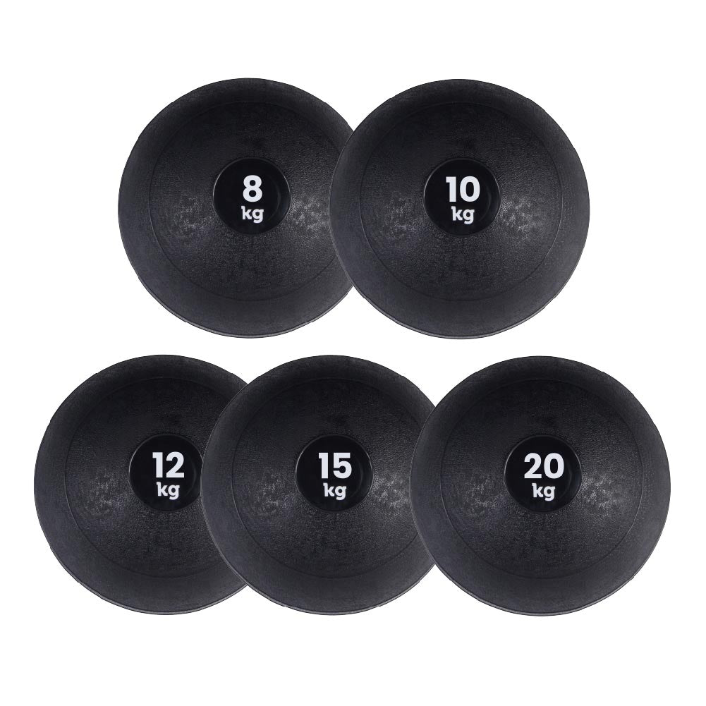 Pro-Grade No-Bounce Slam Ball – Sand-Filled Core, Textured Rubber Shell – Built for Full-Body Strength, HIIT & Conditioning in Home or Garage Gyms