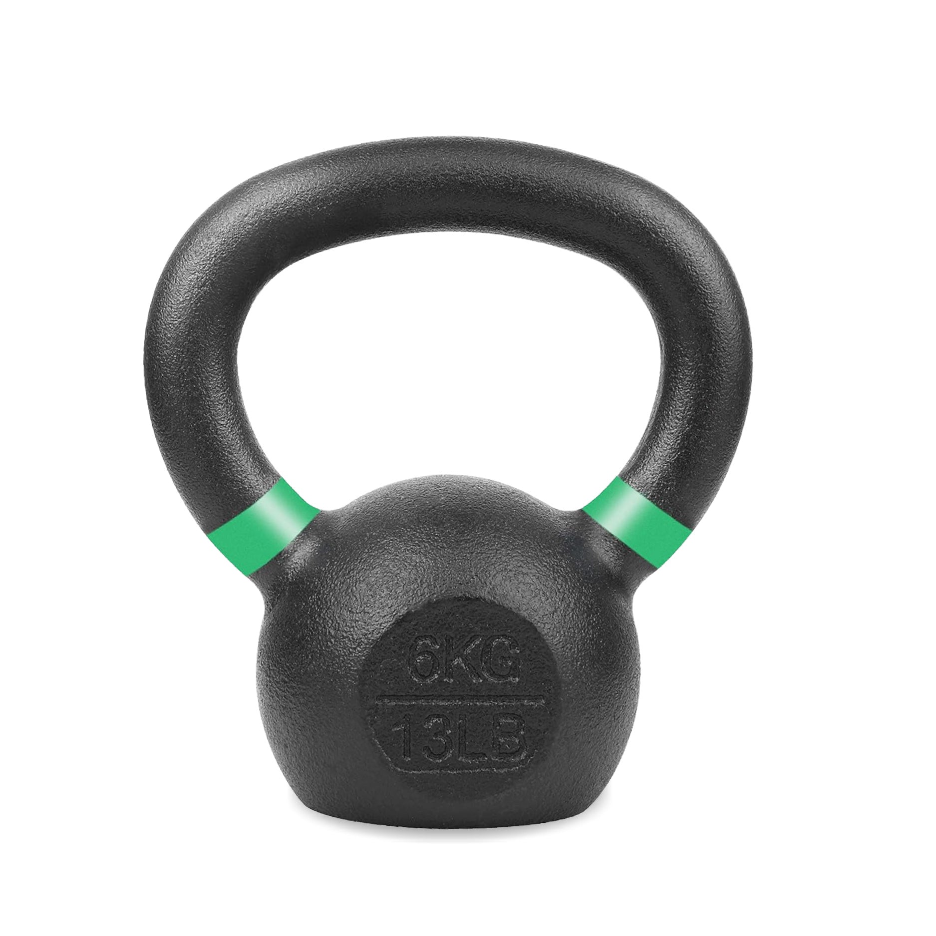 Premium Cast Iron Kettlebells – Powder‑Coated Finish with Ergonomic Grip – Strength Training Weights for Home Gym Workouts