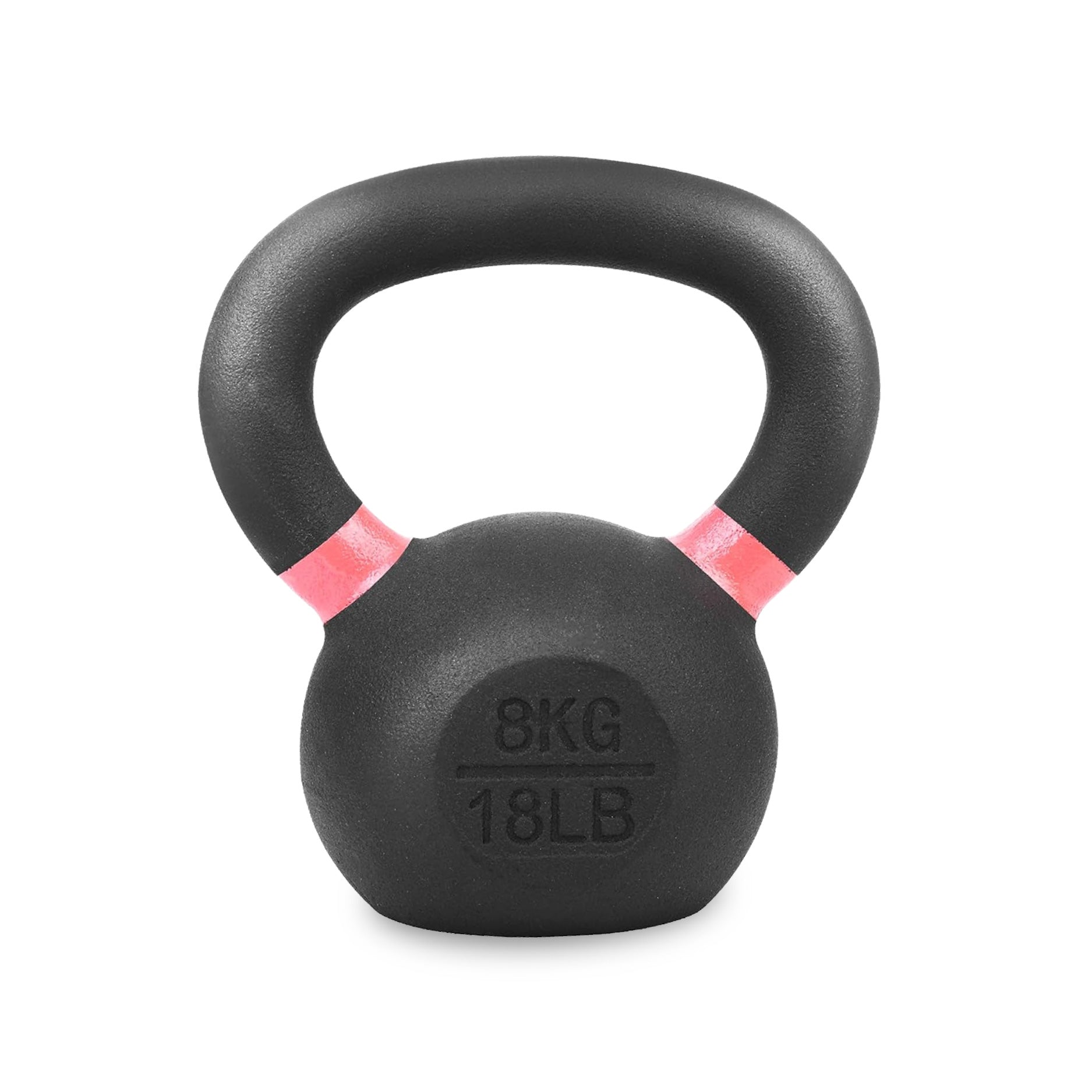 Premium Cast Iron Kettlebells – Powder‑Coated Finish with Ergonomic Grip – Strength Training Weights for Home Gym Workouts