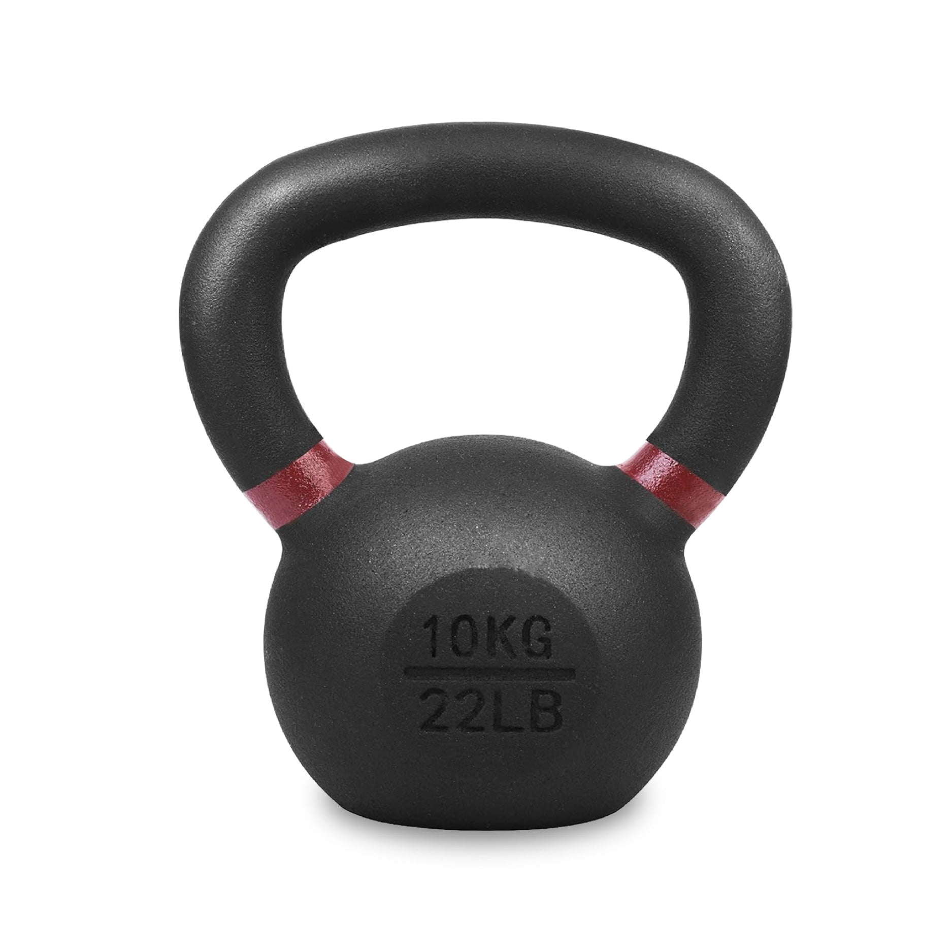 Premium Cast Iron Kettlebells – Powder‑Coated Finish with Ergonomic Grip – Strength Training Weights for Home Gym Workouts