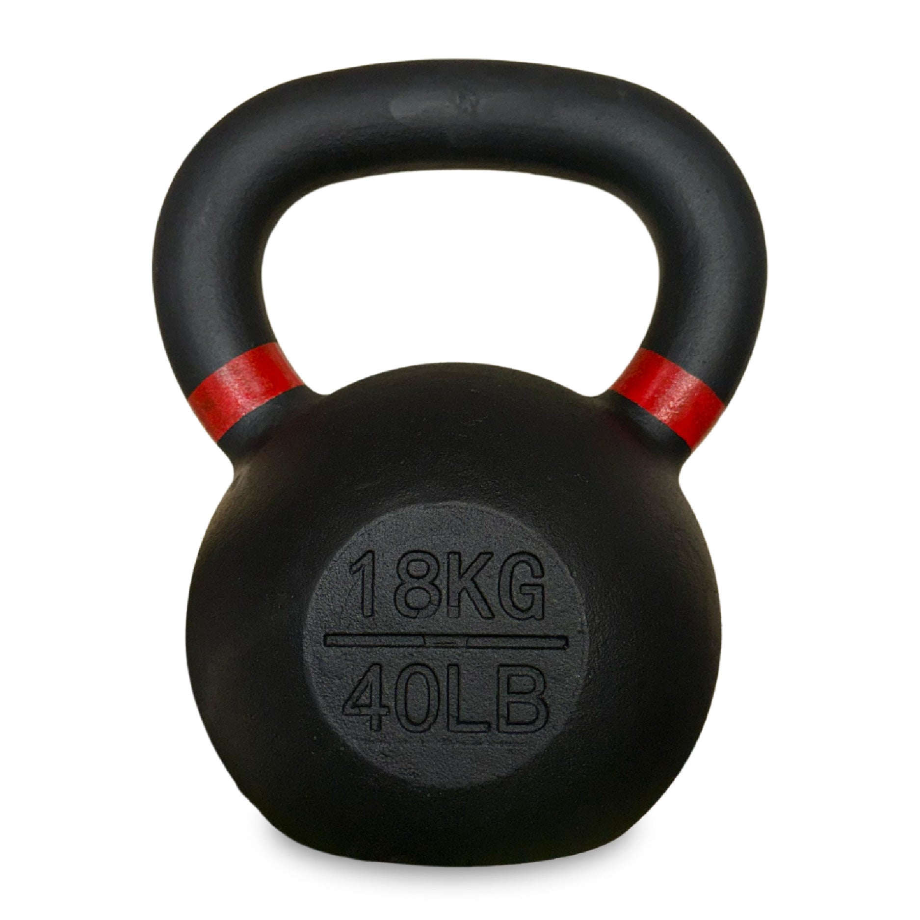 Premium Cast Iron Kettlebells – Powder‑Coated Finish with Ergonomic Grip – Strength Training Weights for Home Gym Workouts