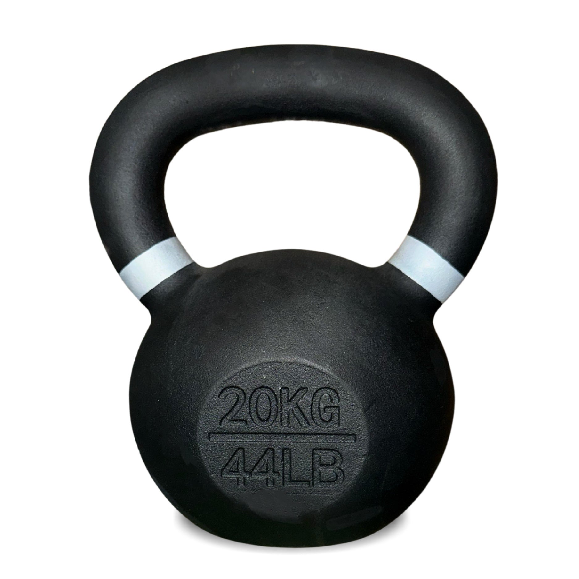 Premium Cast Iron Kettlebells – Powder‑Coated Finish with Ergonomic Grip – Strength Training Weights for Home Gym Workouts