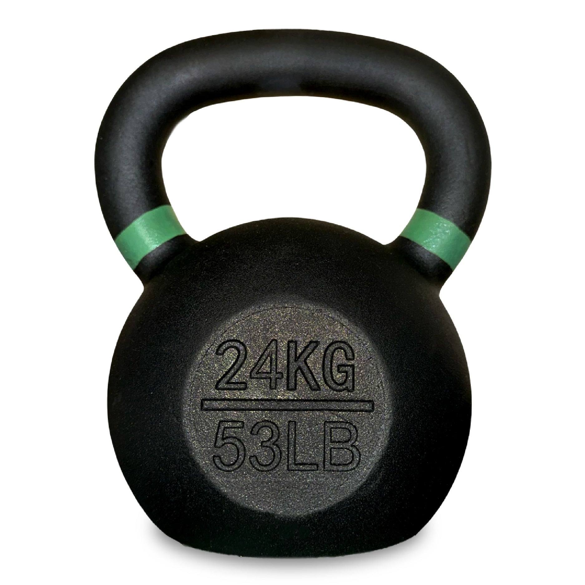 Premium Cast Iron Kettlebells – Powder‑Coated Finish with Ergonomic Grip – Strength Training Weights for Home Gym Workouts