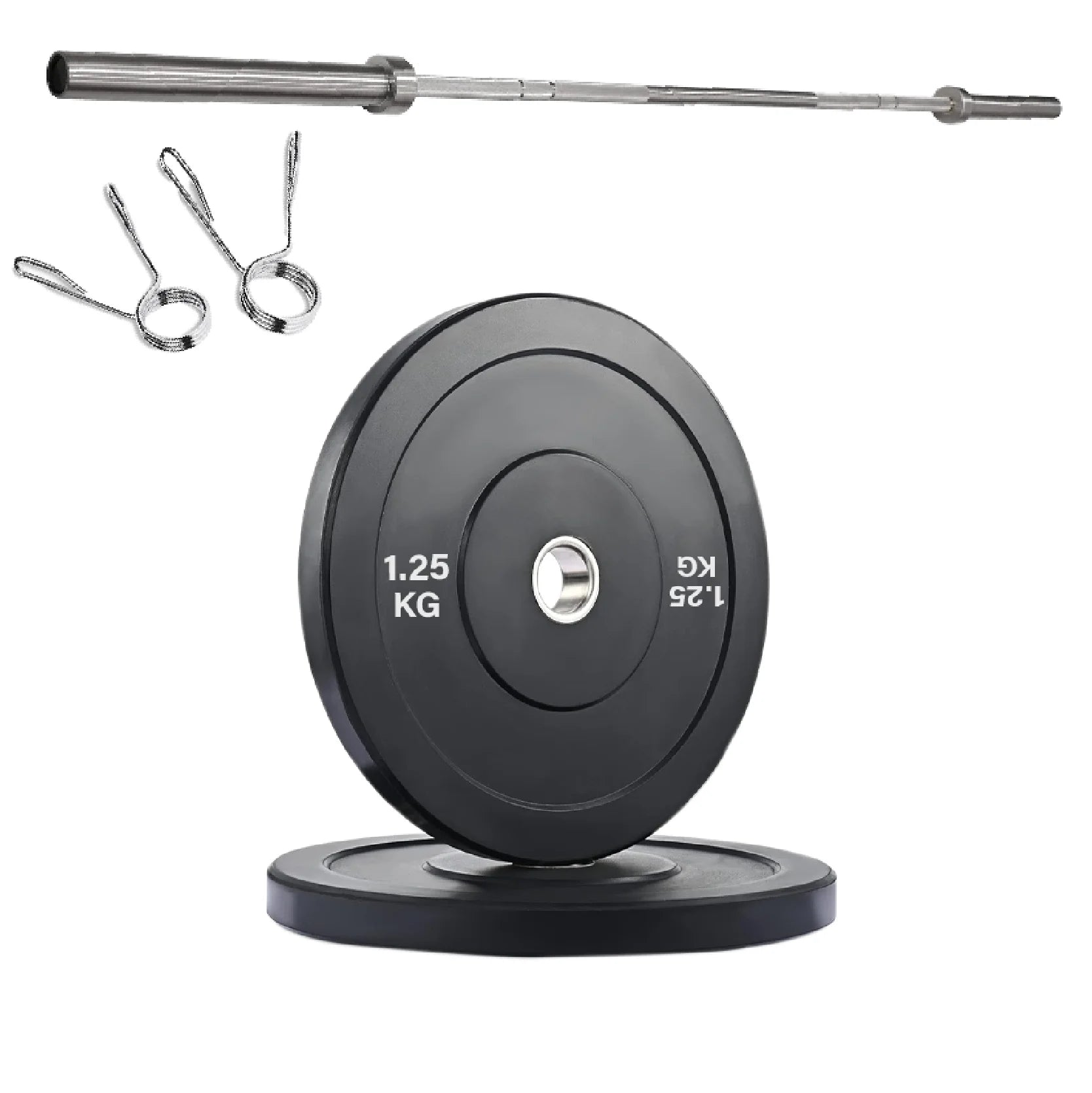 Premium Olympic Rubber Bumper Weight Plates – Low Bounce, 2″ Steel Core, 5–25 kg Pairs & Sets for Silent Strength Training in Home Gyms