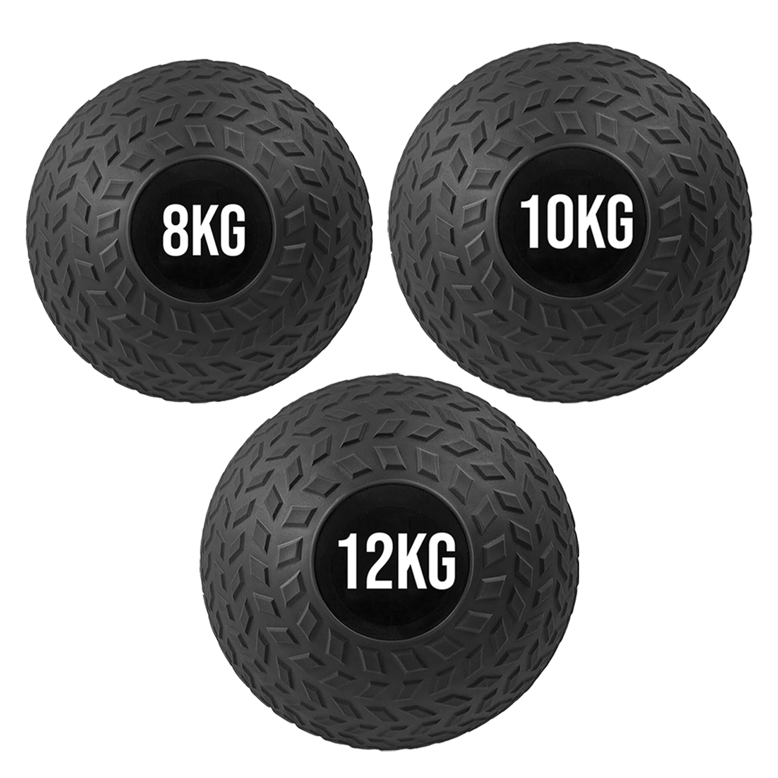 Adjustable Treaded Slam Ball Weight • Heavy‑Duty Rubber Finish • No‑Bounce Power & Core Training • Strength Fitness • Ideal for Home Gym