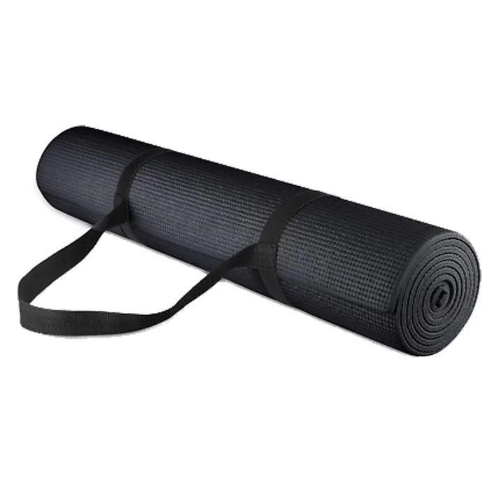Ultra-Comfort 15mm NBR Foam Yoga Mat – Non-Slip, Joint-Supportive Pad for Home Workouts, Pilates, HIIT & More – Portable with Carry Strap