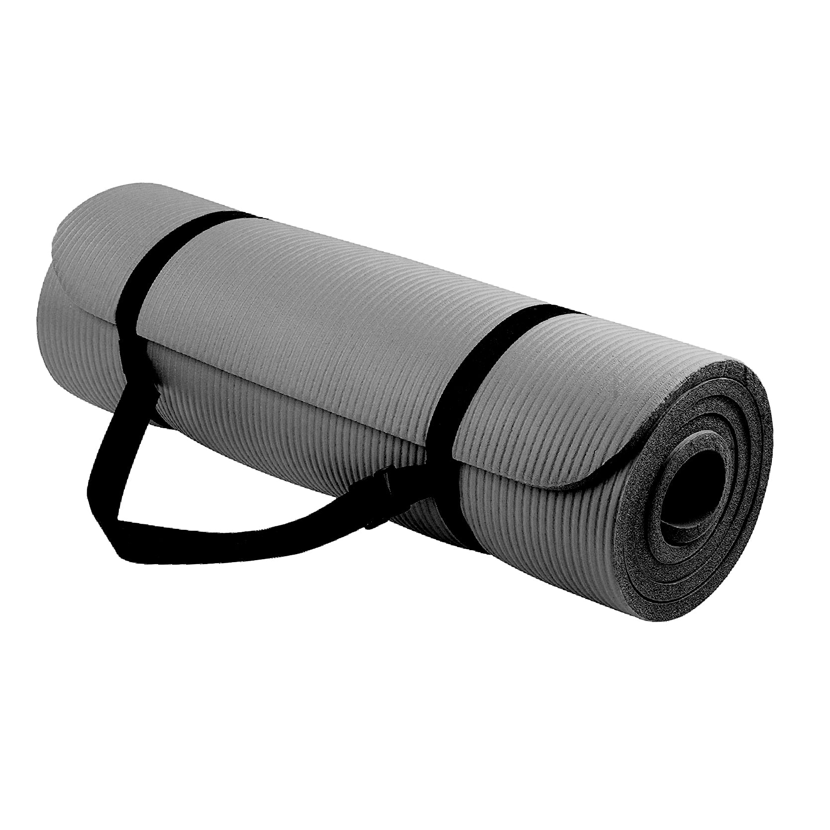 Ultra-Comfort 10mm NBR Foam Yoga Mat – Non-Slip, Joint-Supportive Pad for Home Workouts, Pilates, HIIT & More – Portable with Carry Strap