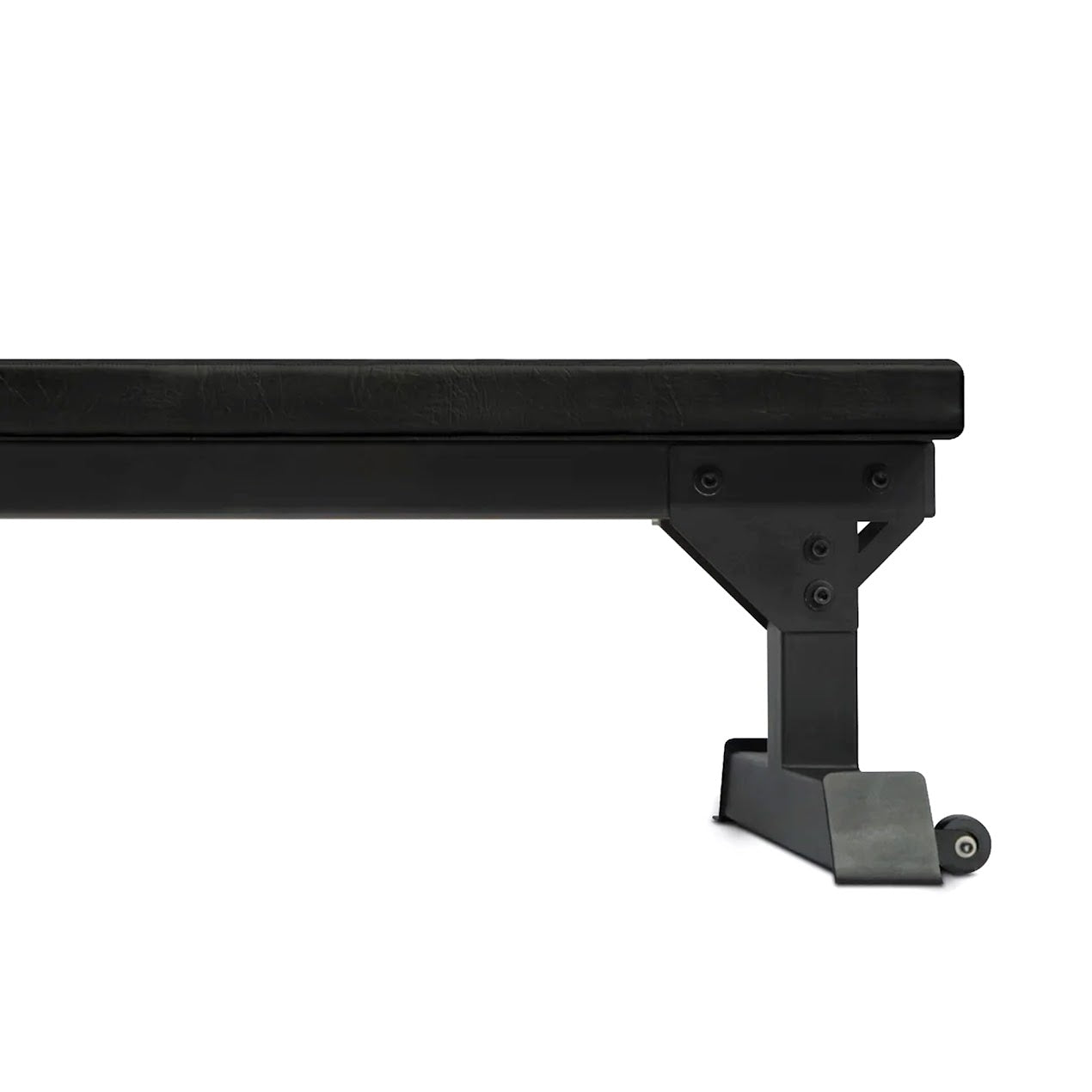 Commercial Flat Weight Bench – Steel Frame, Ultra-Thick Padding, Mobility Wheels, 300 kg Capacity – Built for Chest Workouts & Home Gym Setups
