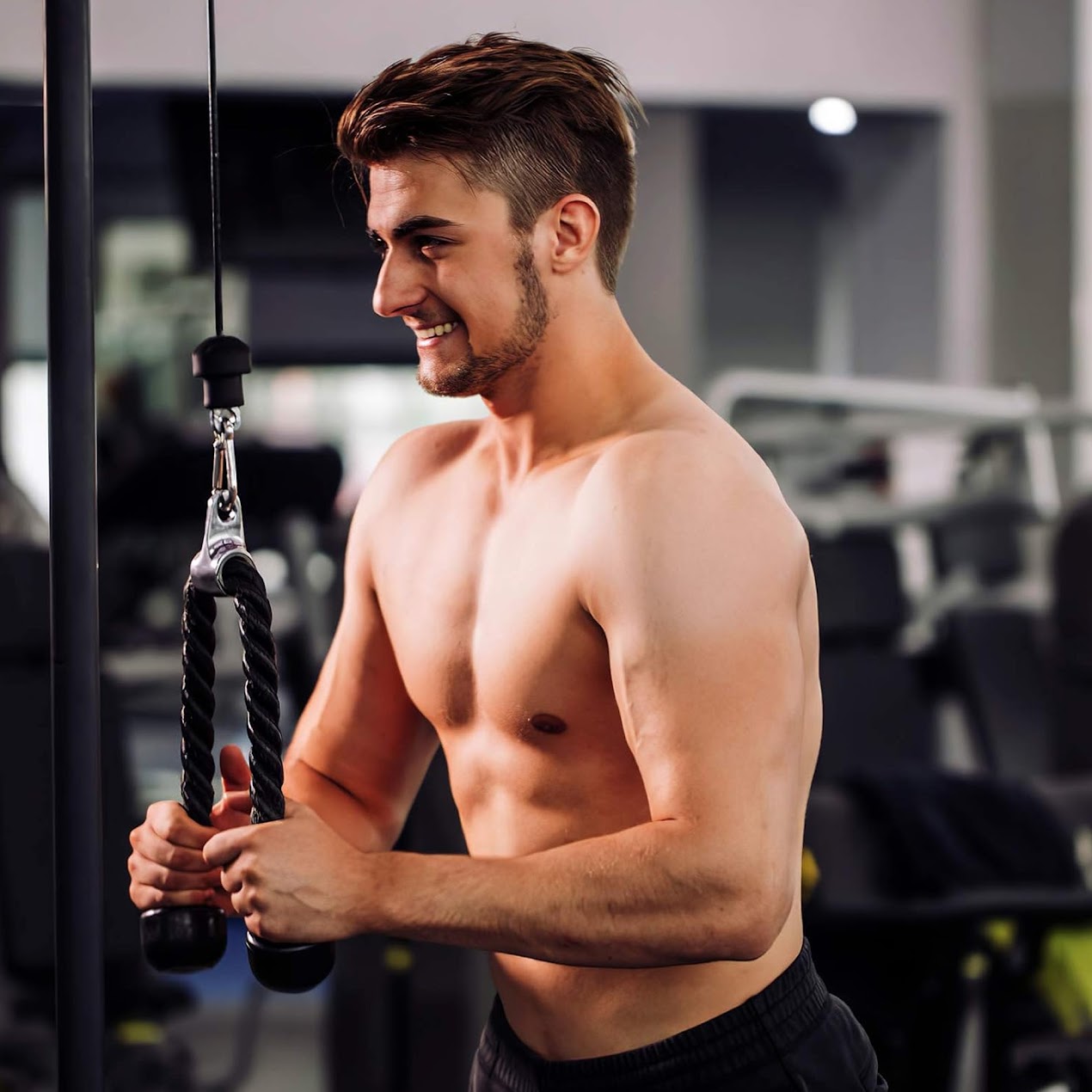 Elite Cable Attachment Kit – Precision‑Welded Steel Bars, Textured Rope & Padded Strap for Targeted Strength in Home Gym Settings
