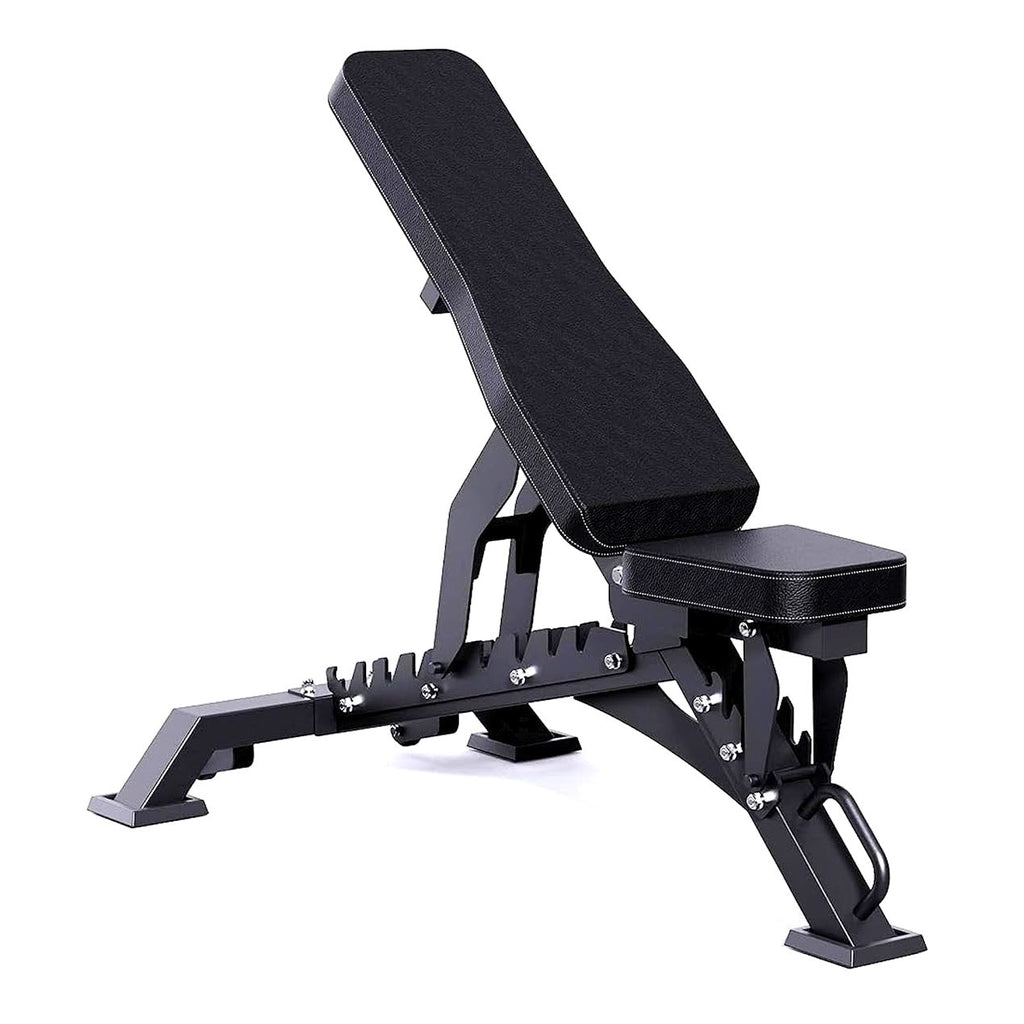 Premium Home Gym Weight Bench – Adjustable Angles, Steel Frame, High-Density Padding for Strength Training & Compact Spaces