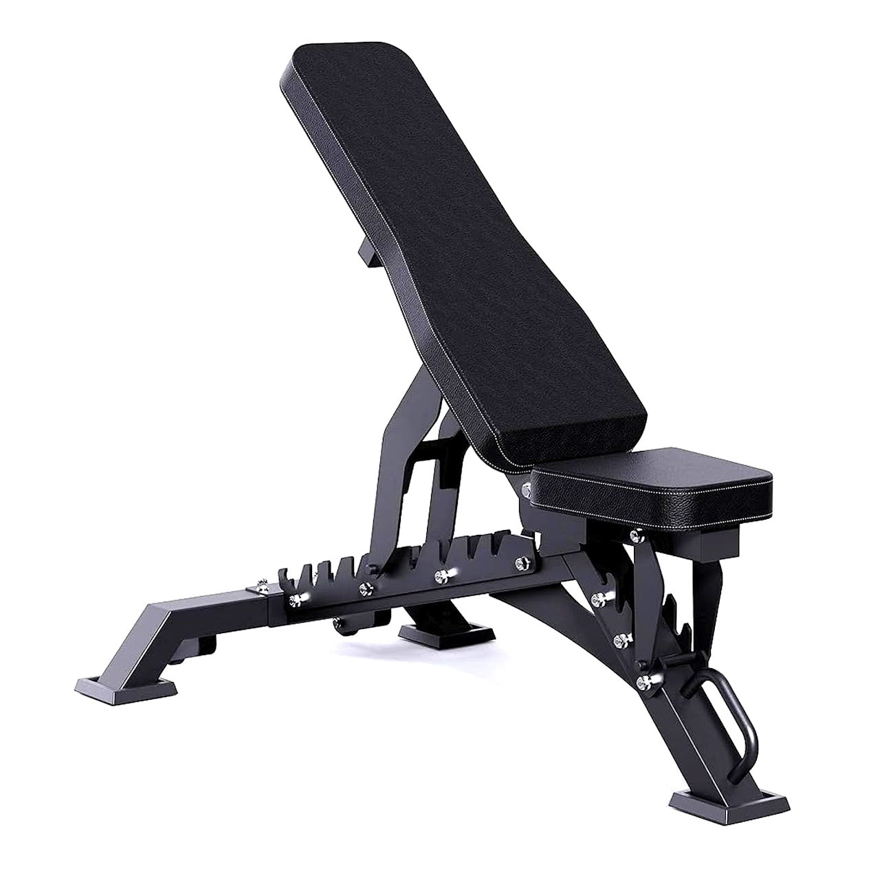 Premium Home Gym Weight Bench – Adjustable Angles, Steel Frame, High-Density Padding for Strength Training & Compact Spaces
