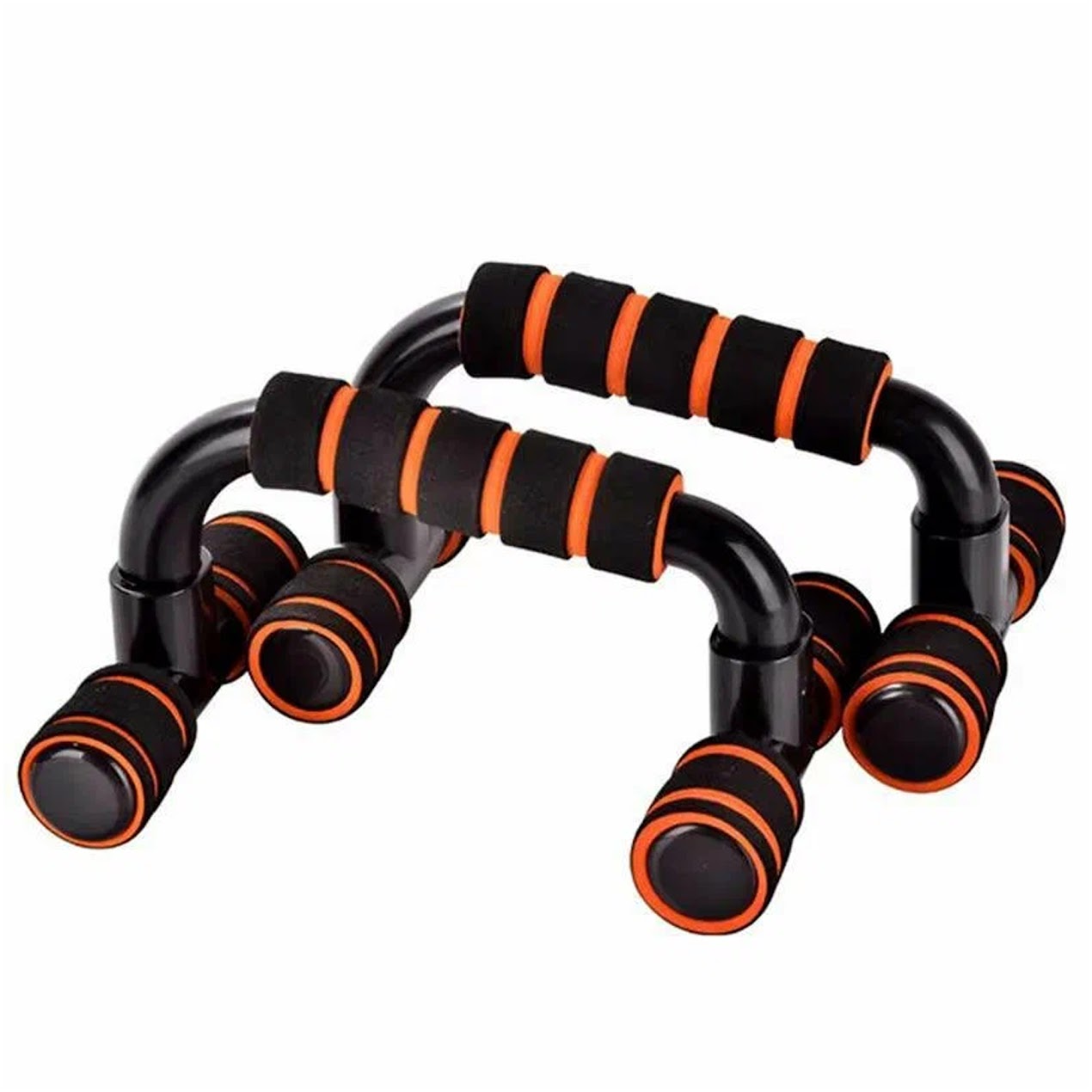 Premium Push‑Up Bars with Anti‑Slip Grips – Durable PVC/PP Workout Handles for Chest, Shoulders & Triceps – Compact Home Gym Accessory