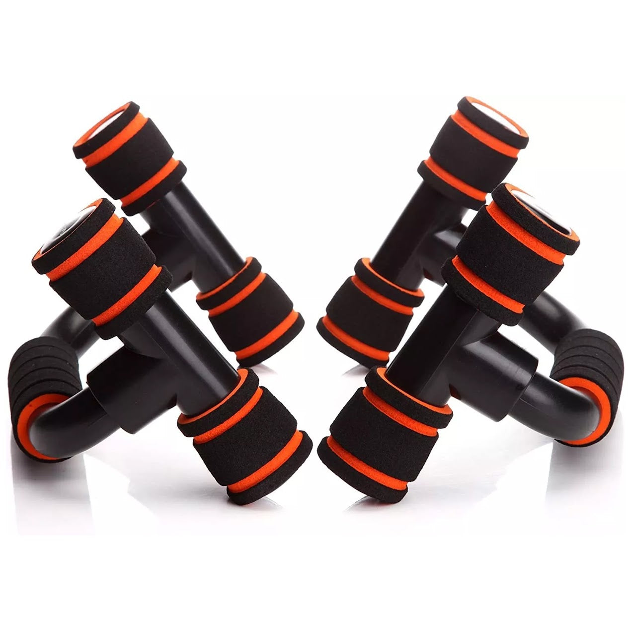 Premium Push‑Up Bars with Anti‑Slip Grips – Durable PVC/PP Workout Handles for Chest, Shoulders & Triceps – Compact Home Gym Accessory