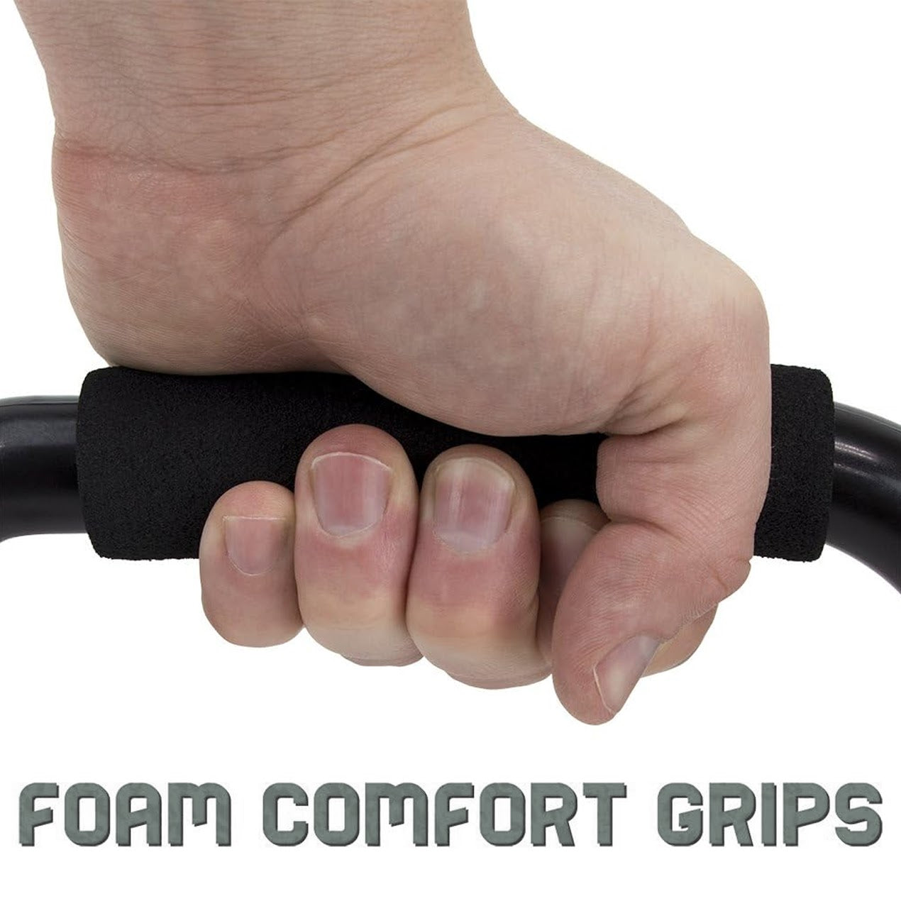 Premium Push‑Up Bars with Anti‑Slip Grips – Durable PVC/PP Workout Handles for Chest, Shoulders & Triceps – Compact Home Gym Accessory