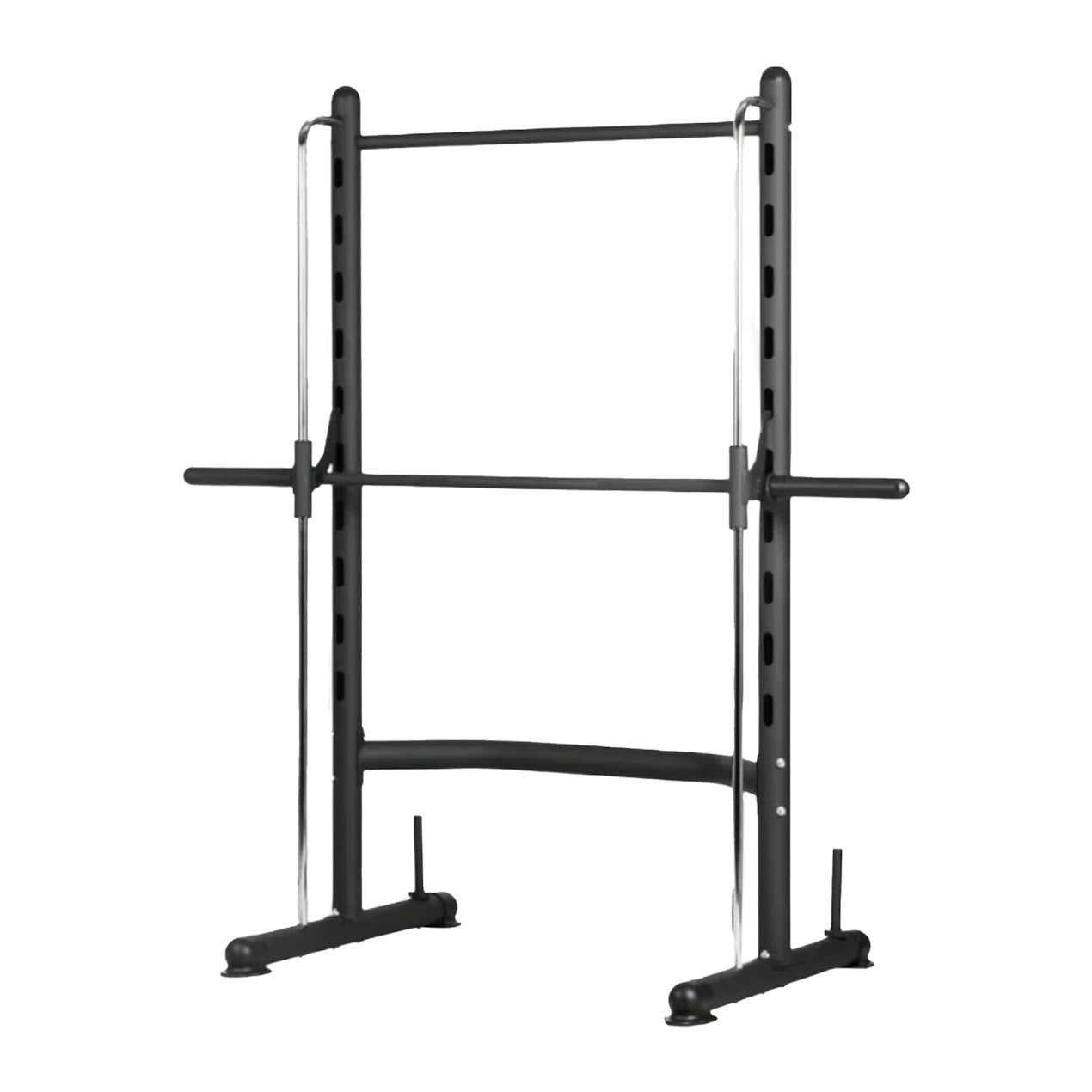 All-in-One Smith Machine Power Rack with Pull‑Up Bar, Reinforced Steel Frame & Safety Stops – Full-Body Strength Training Station for Home Gym Use