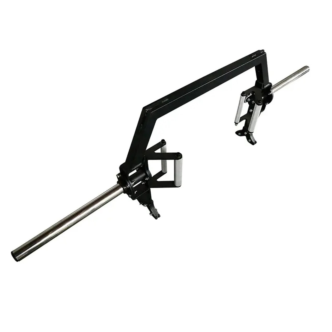 Adjustable 20 kg Open Trap Bar – Powder-Coated Steel Hex Bar with Rotating Sleeves & Built‑In Jack for Deadlifts, Shrugs & Farmer’s Carries – Compact Home Gym Strength Tool